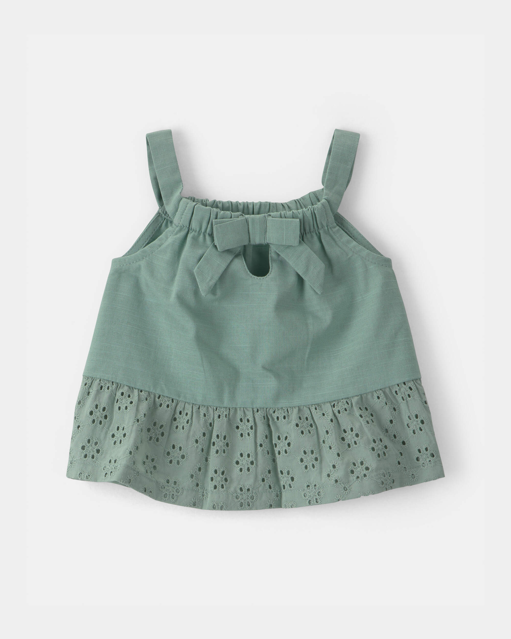 Baby Girl 2-Piece Tank Top & Short Set