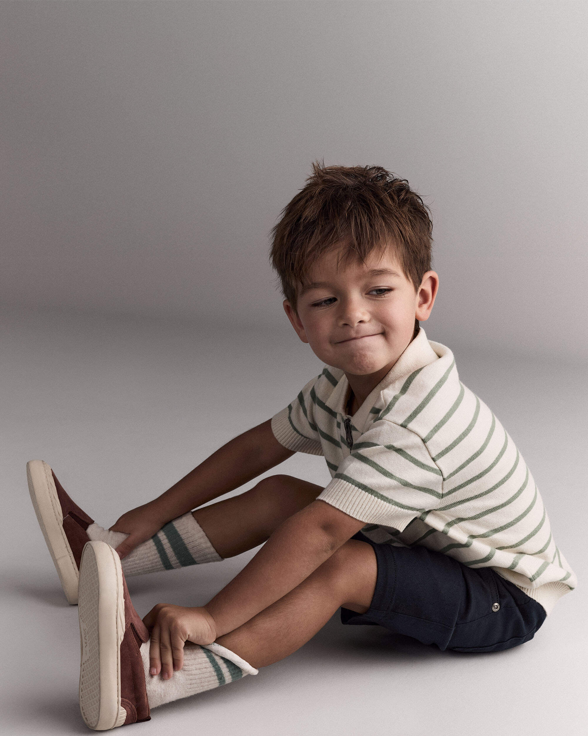 Toddler Boy Bermuda Short - Black