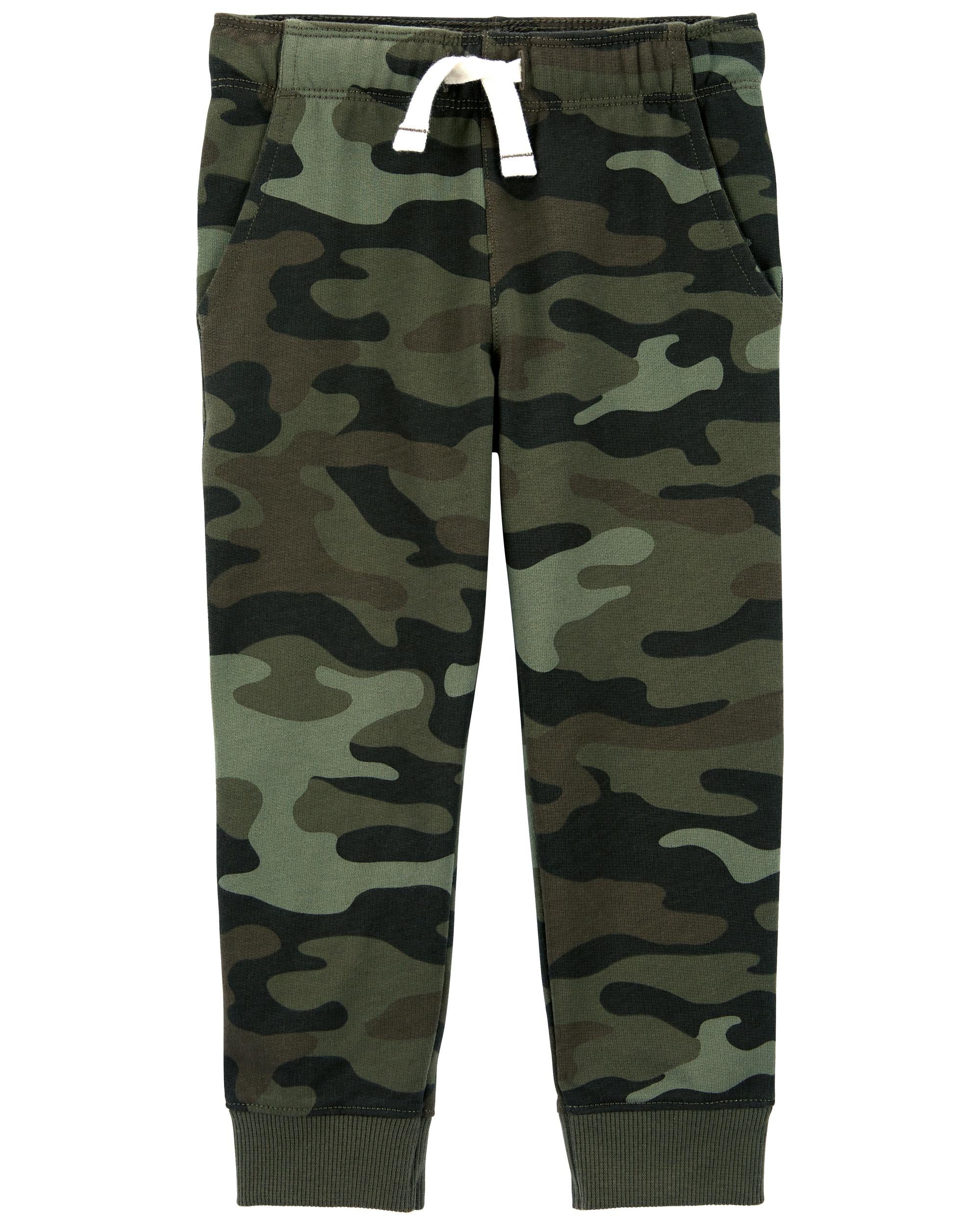 Baby Camo Pull On French Terry Joggers