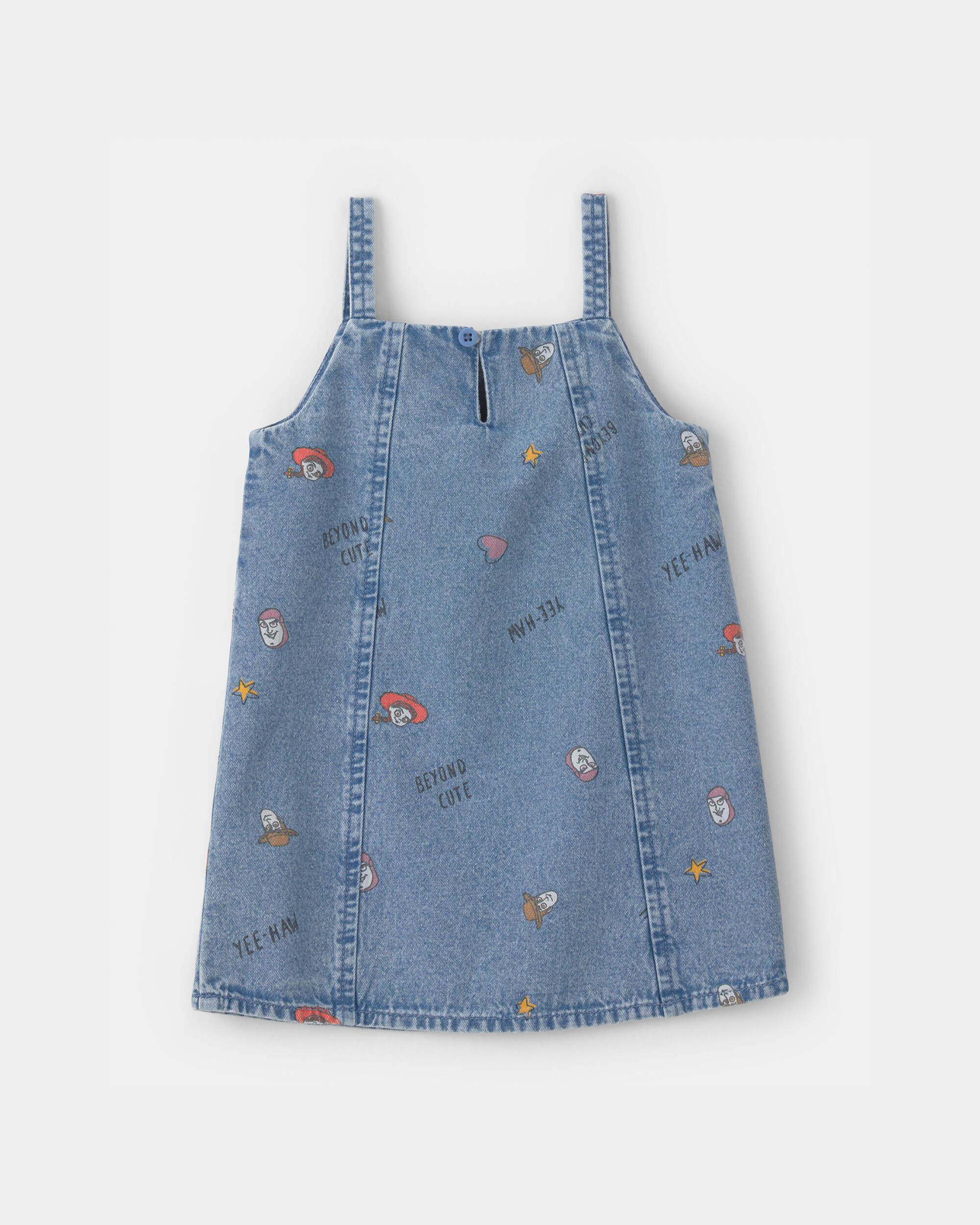 Baby Girl Pixar© Toy Story Chambray Dress - Medium Wash