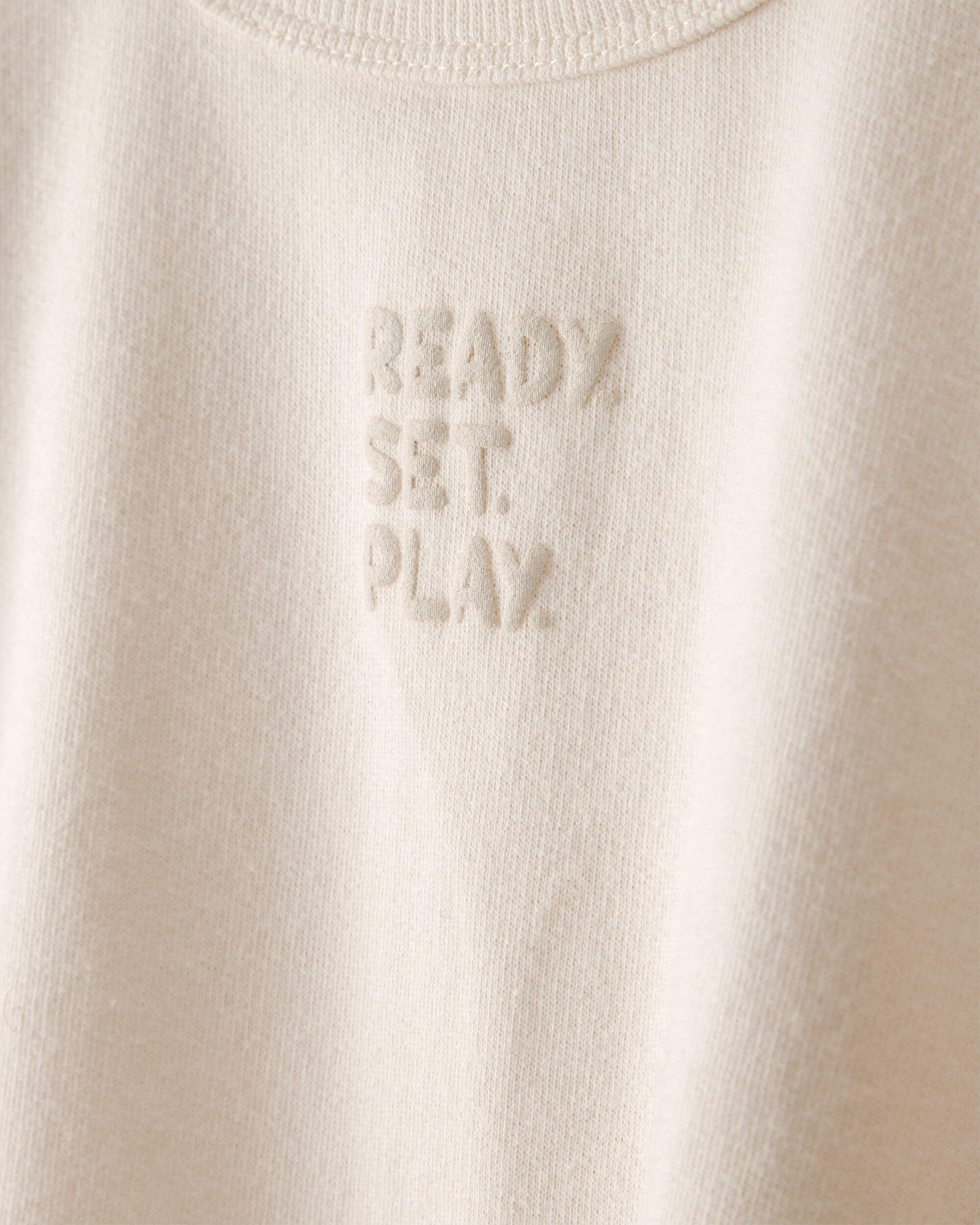 Baby French Terry Pullover Sweatshirt - Cream