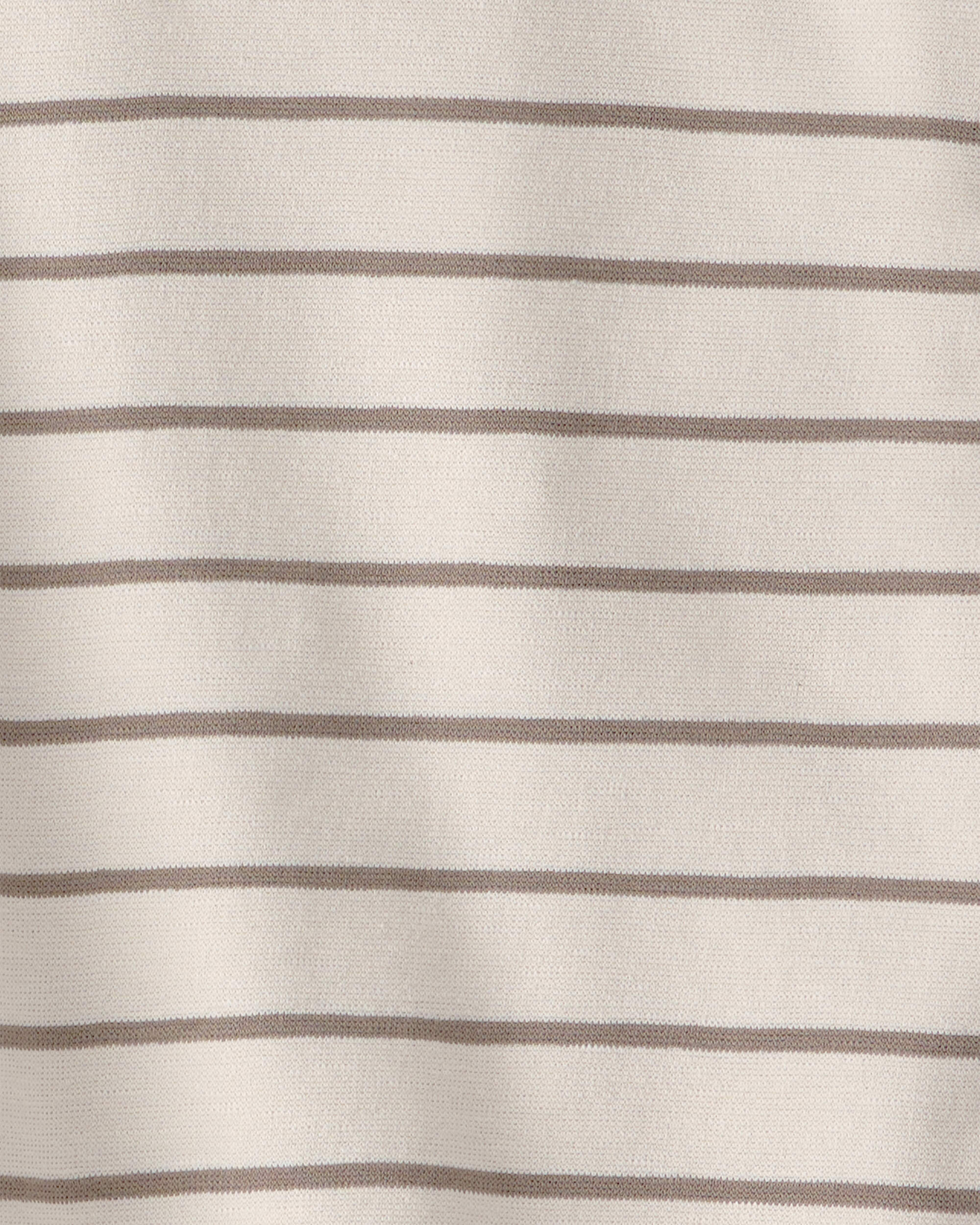 Kid 2-Piece Organic Cotton Striped Set