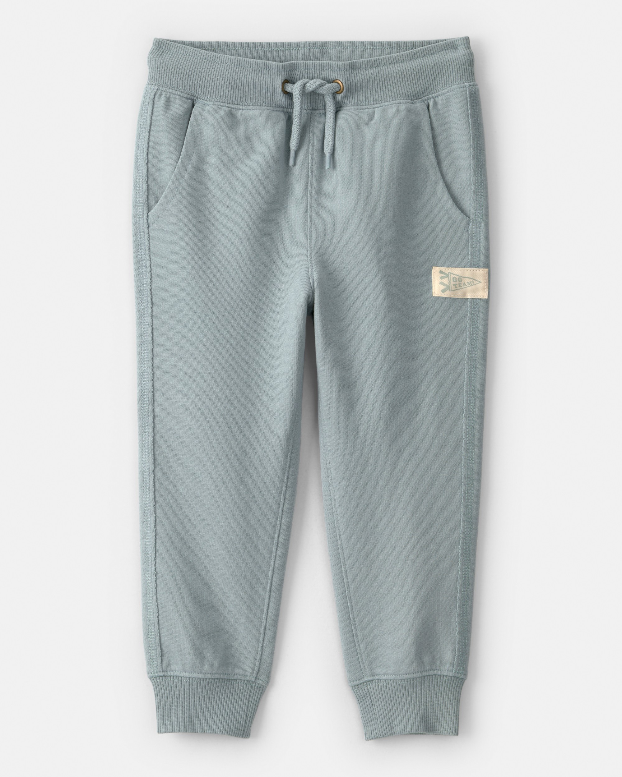 Toddler Boy French Terry Joggers - Green