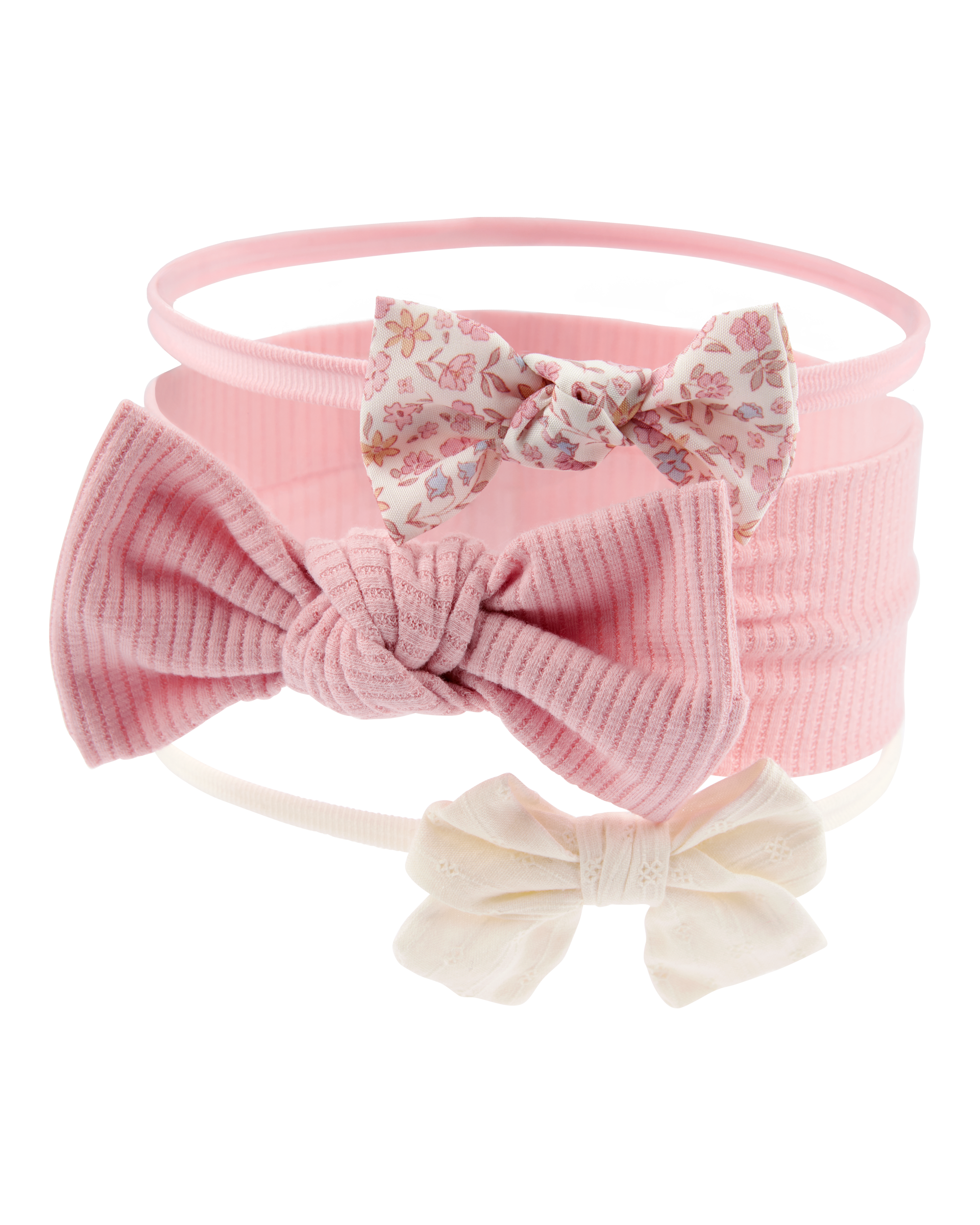 Baby 3-Pack Bow Headwraps