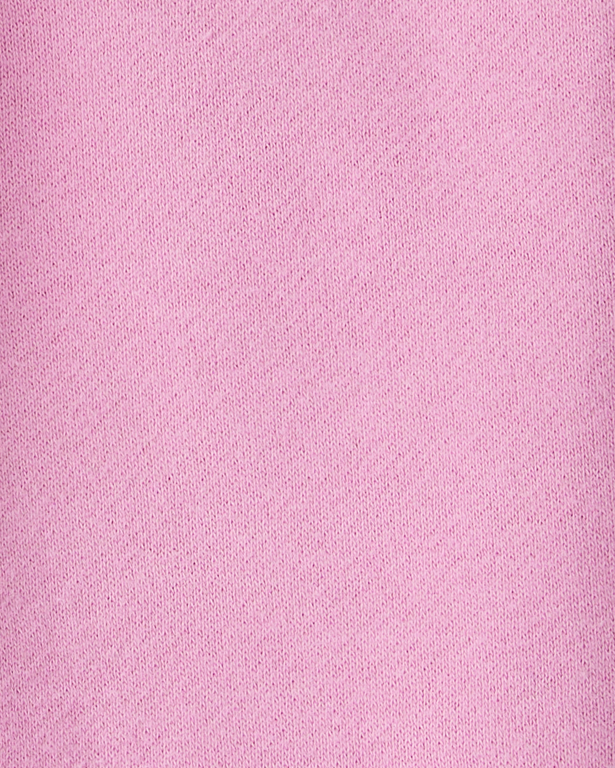 Baby Girl Cotton Joggers - Pink