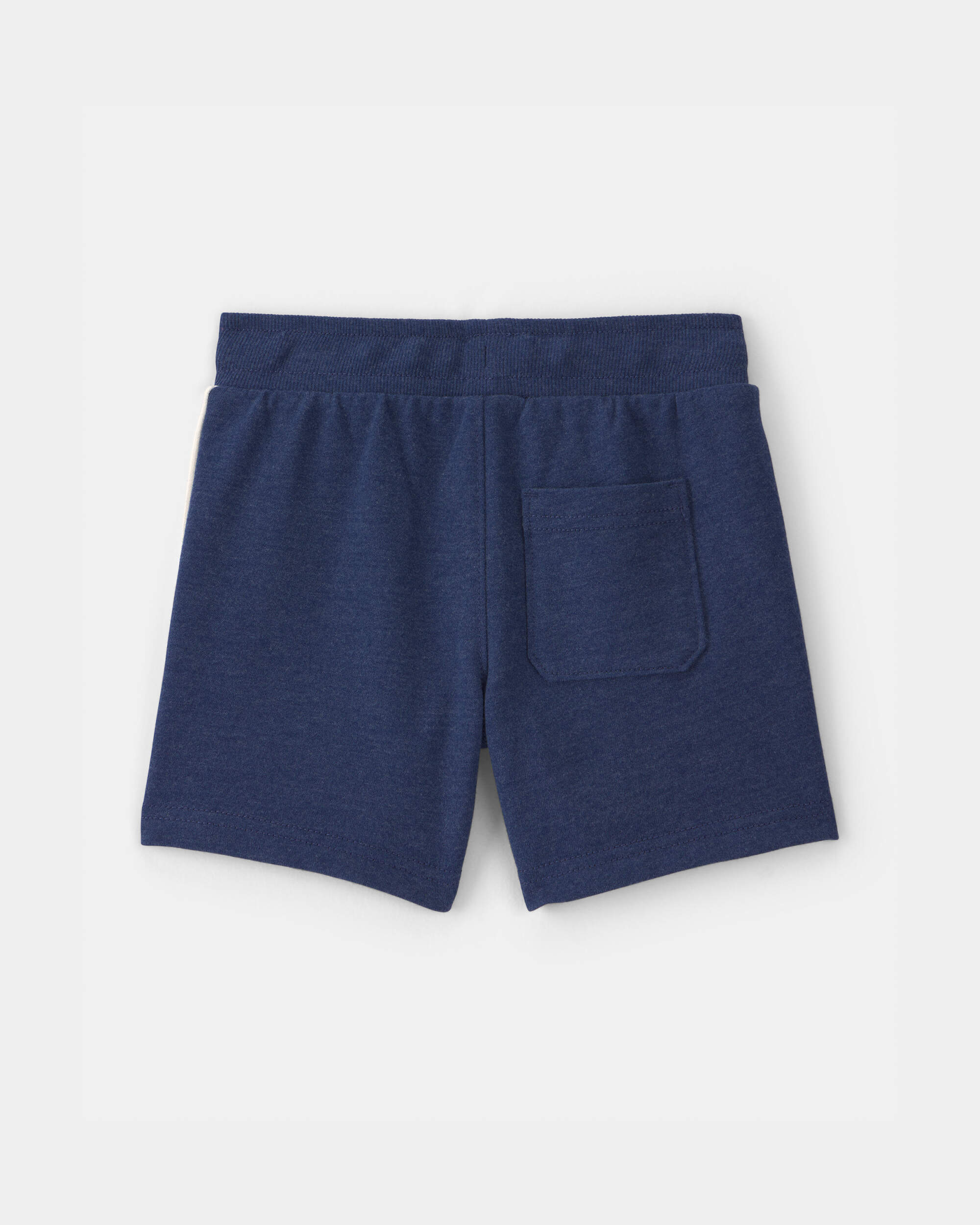 Toddler Boy Dinosaur Soccer French Terry Shorts - Navy Blue