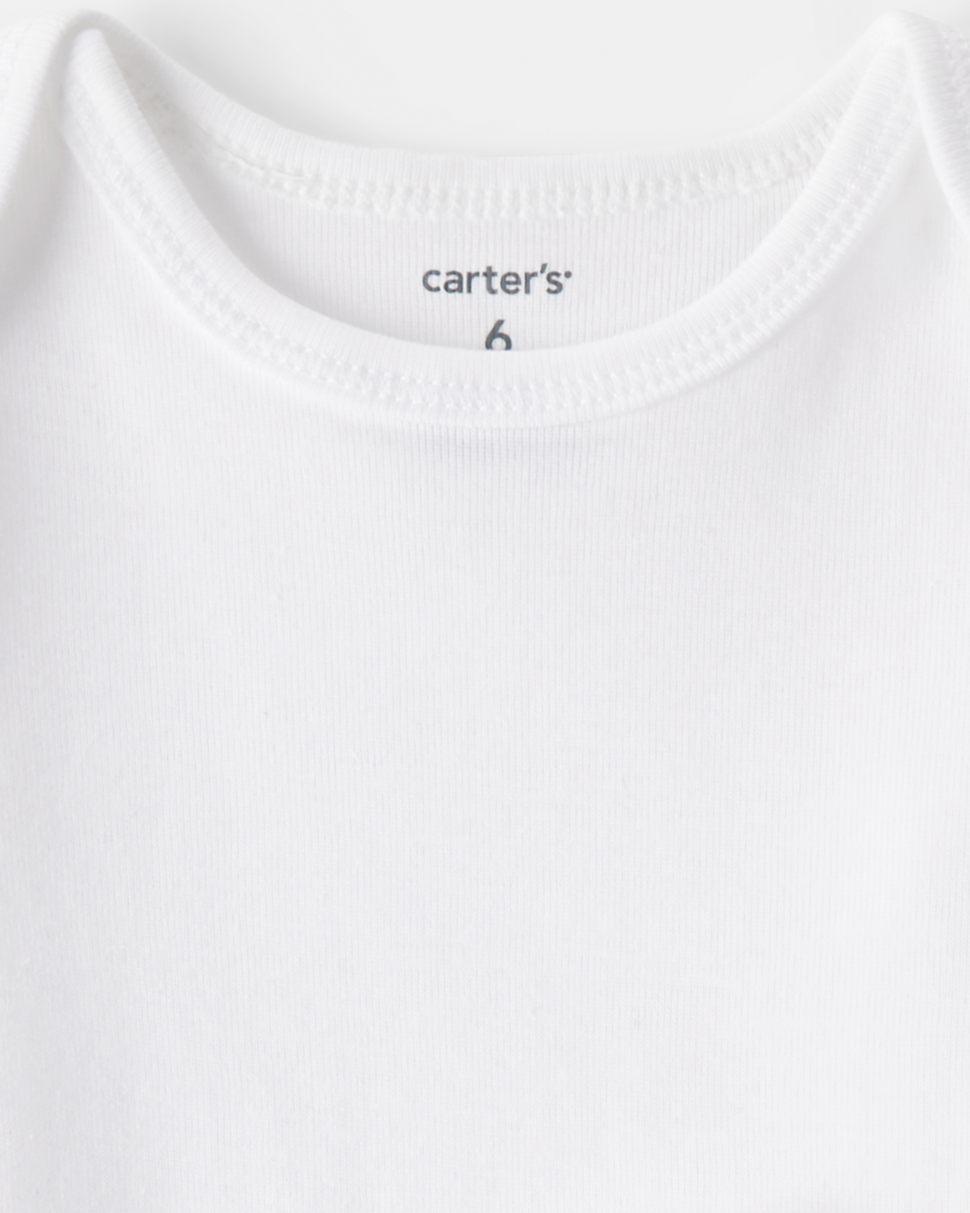Baby 5-Pack Short-Sleeve Bodysuits - White