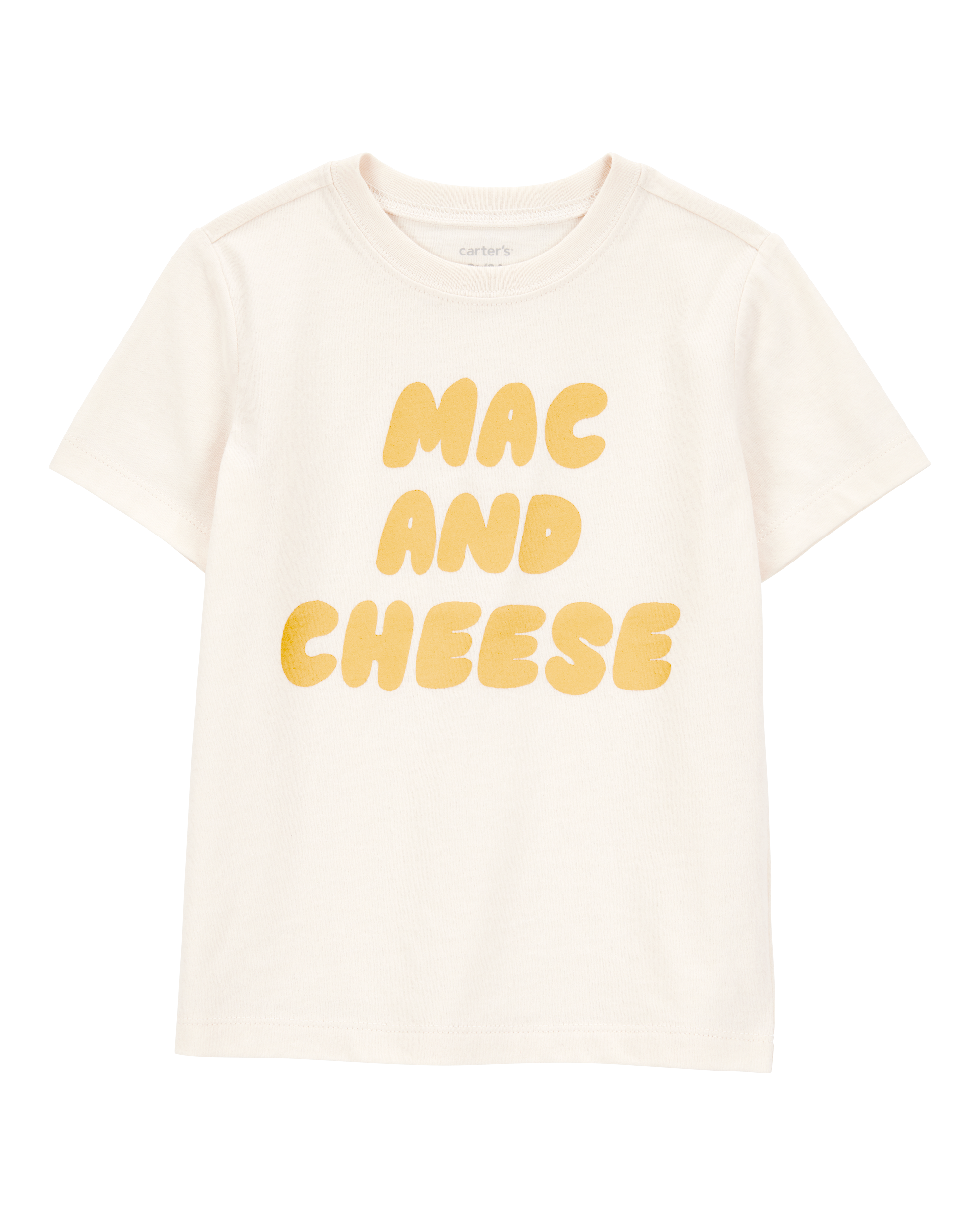 Toddler Boy Mac & Cheese Short-Sleeve Graphic Tee - Ivory