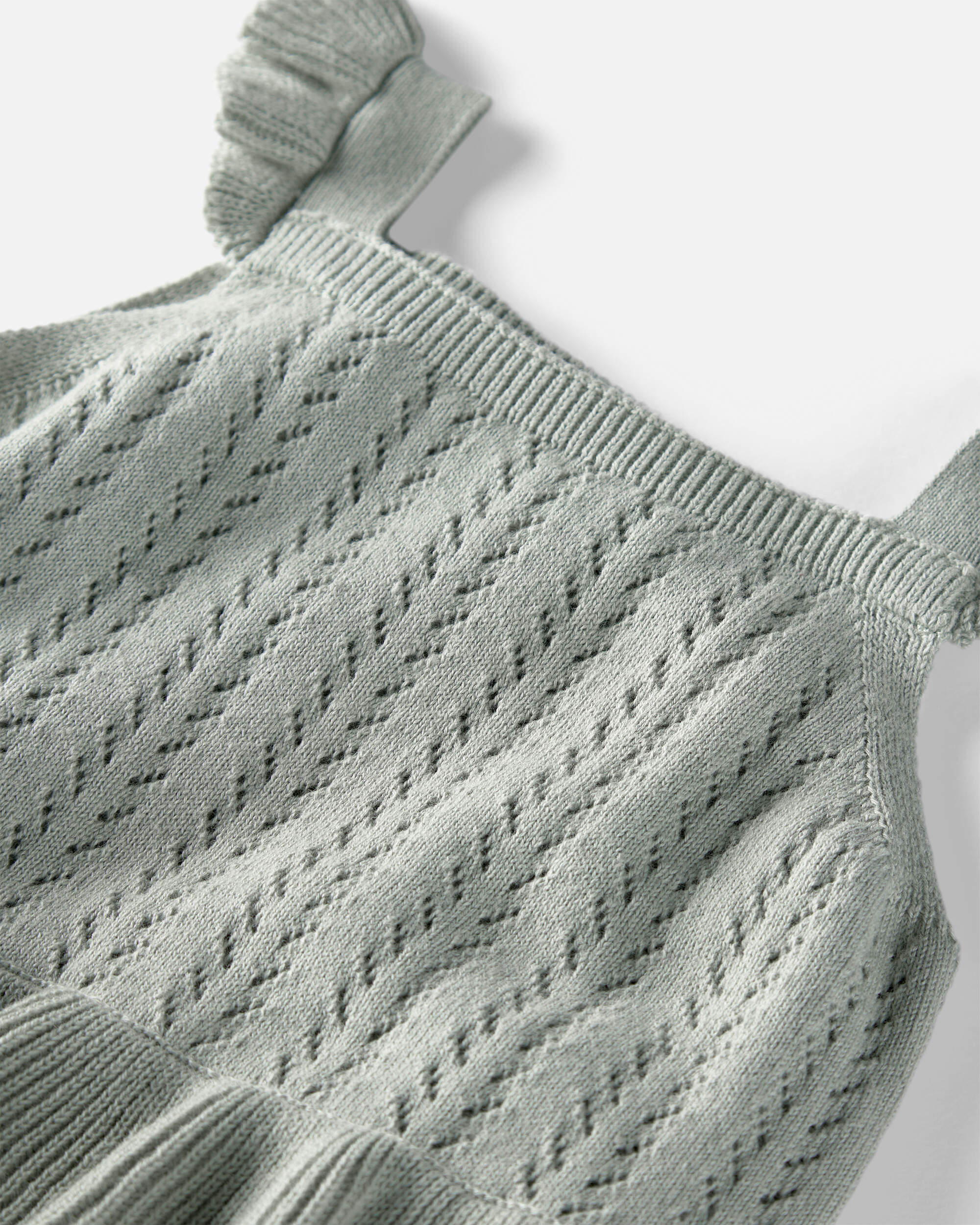 Baby Girl Organic Cotton Bubble Green