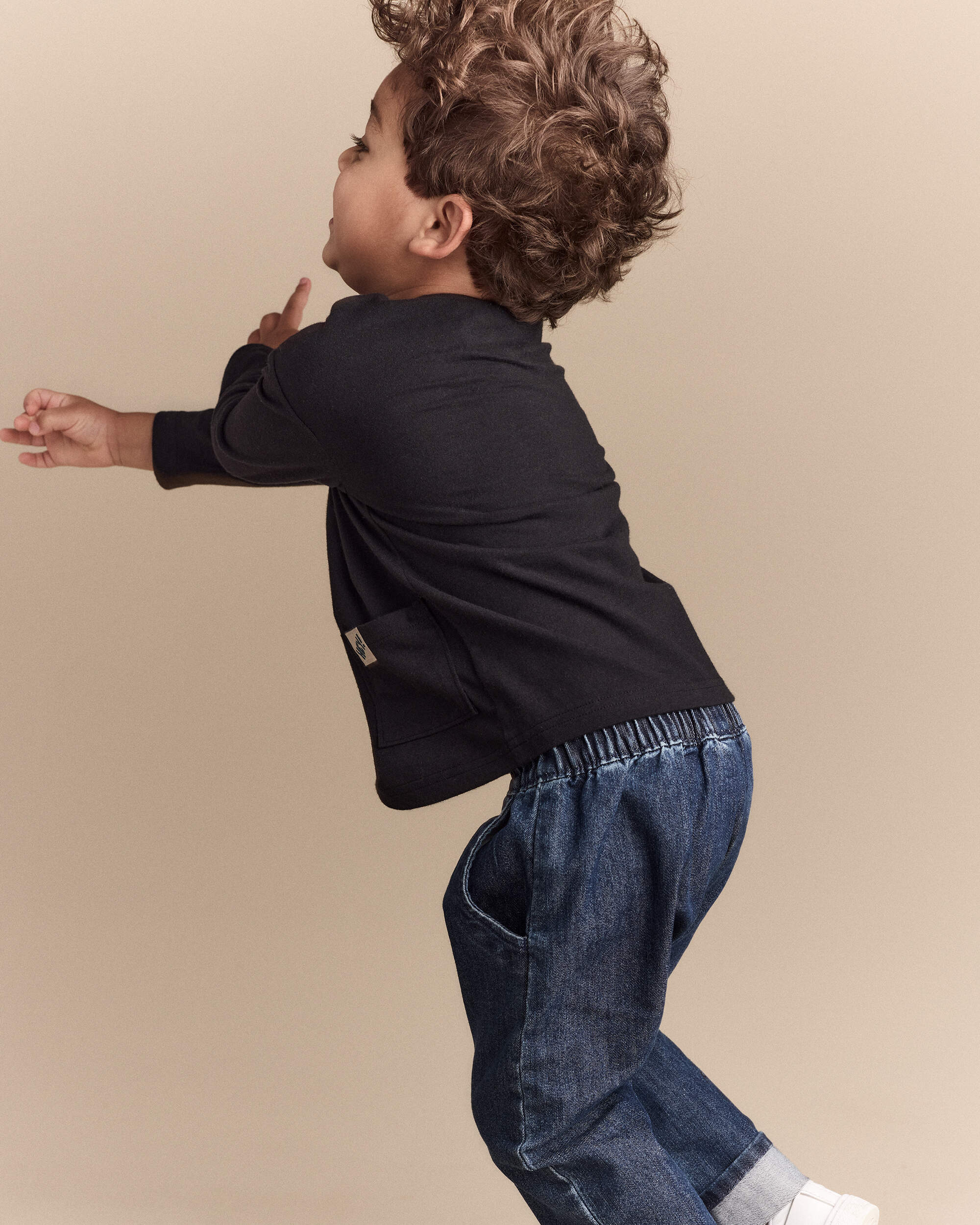 Toddler Playground Pant Denim - Blue