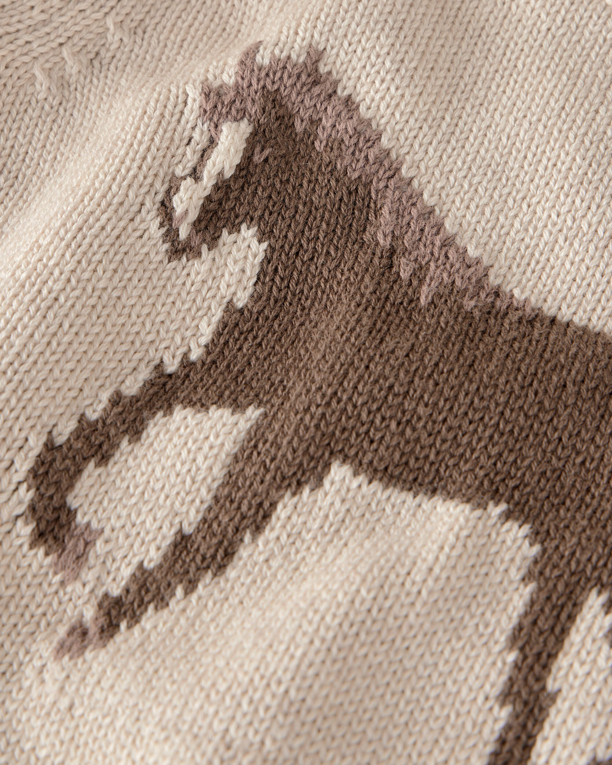 Baby Organic Cotton Horse Sweater Knit Pullover