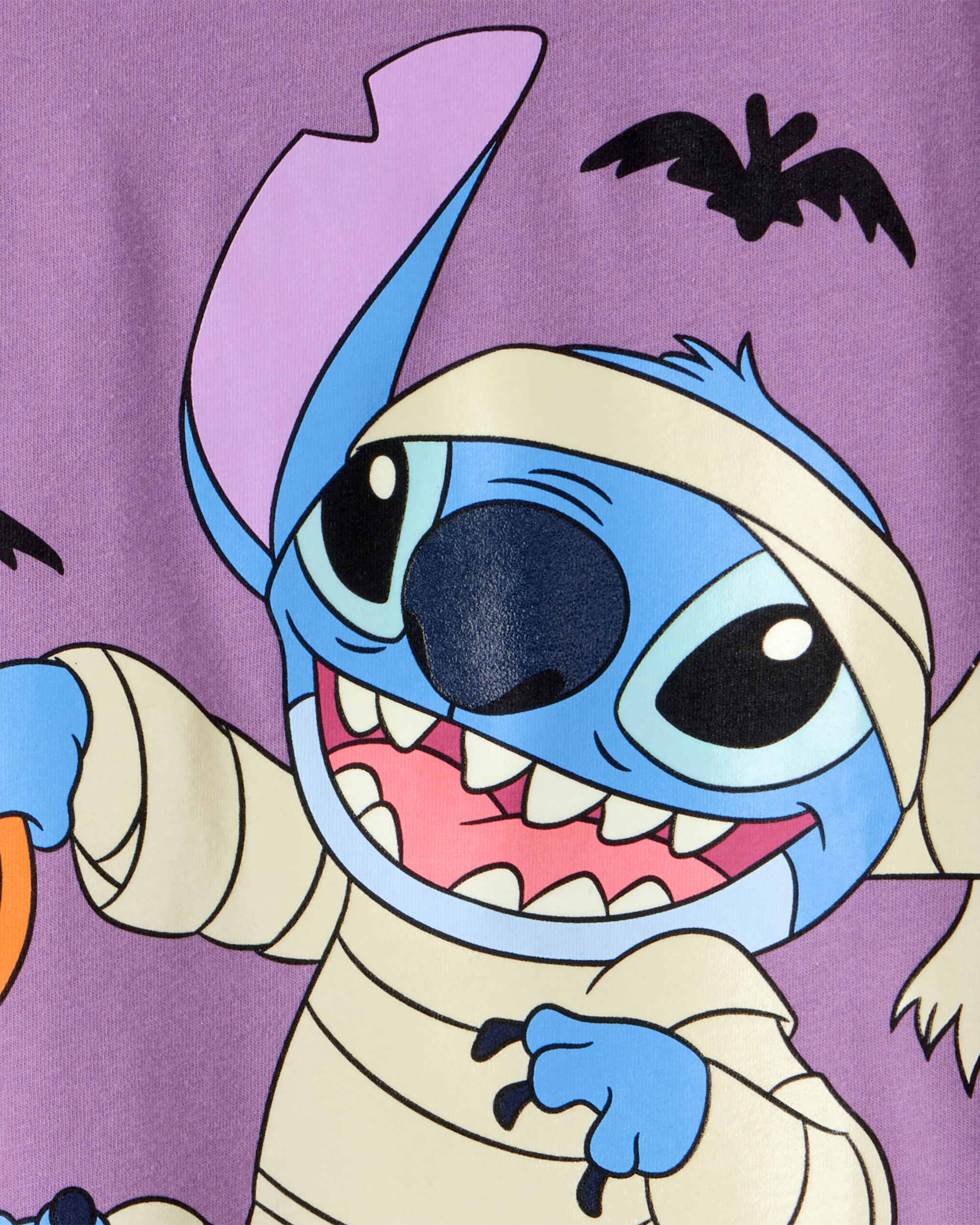 Girls Stitch Halloween Tee