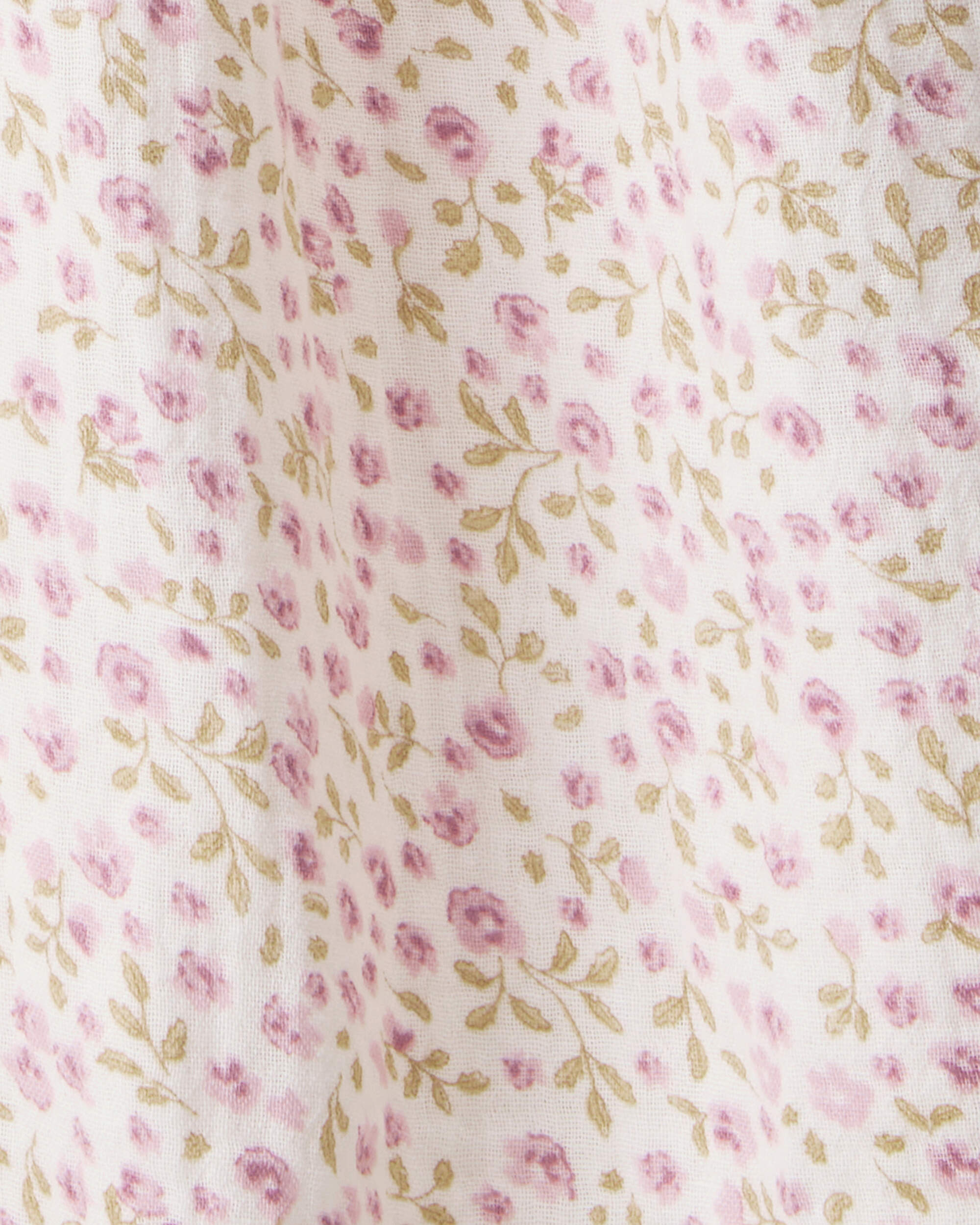 Toddler Girl Organic Cotton Dress Botanic Muse Print