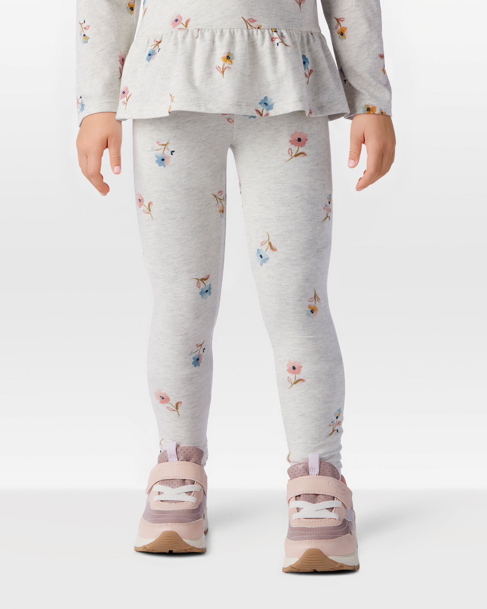 Toddler Girl Floral Leggings