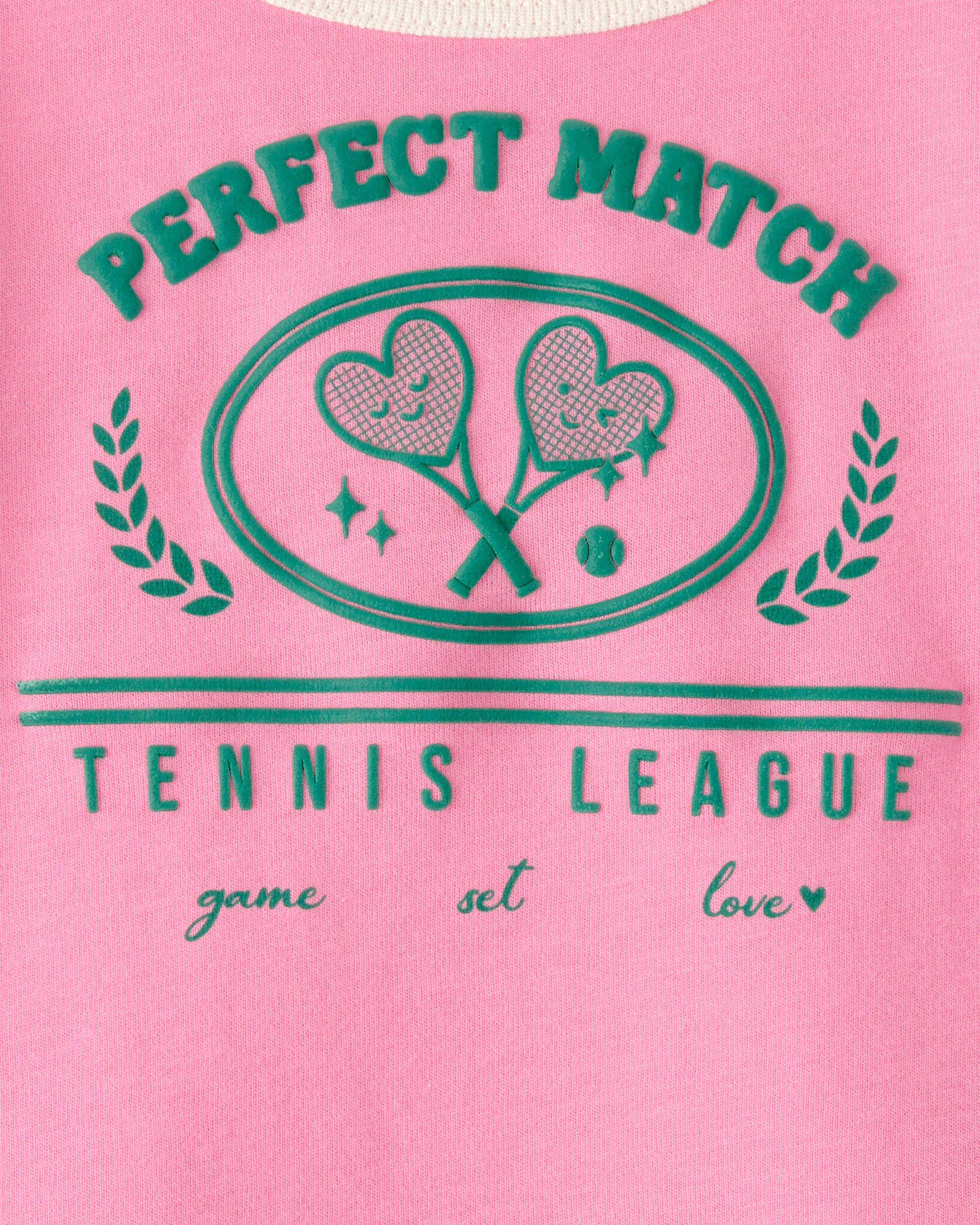 Baby Girl 'Perfect Match' Top - Pink