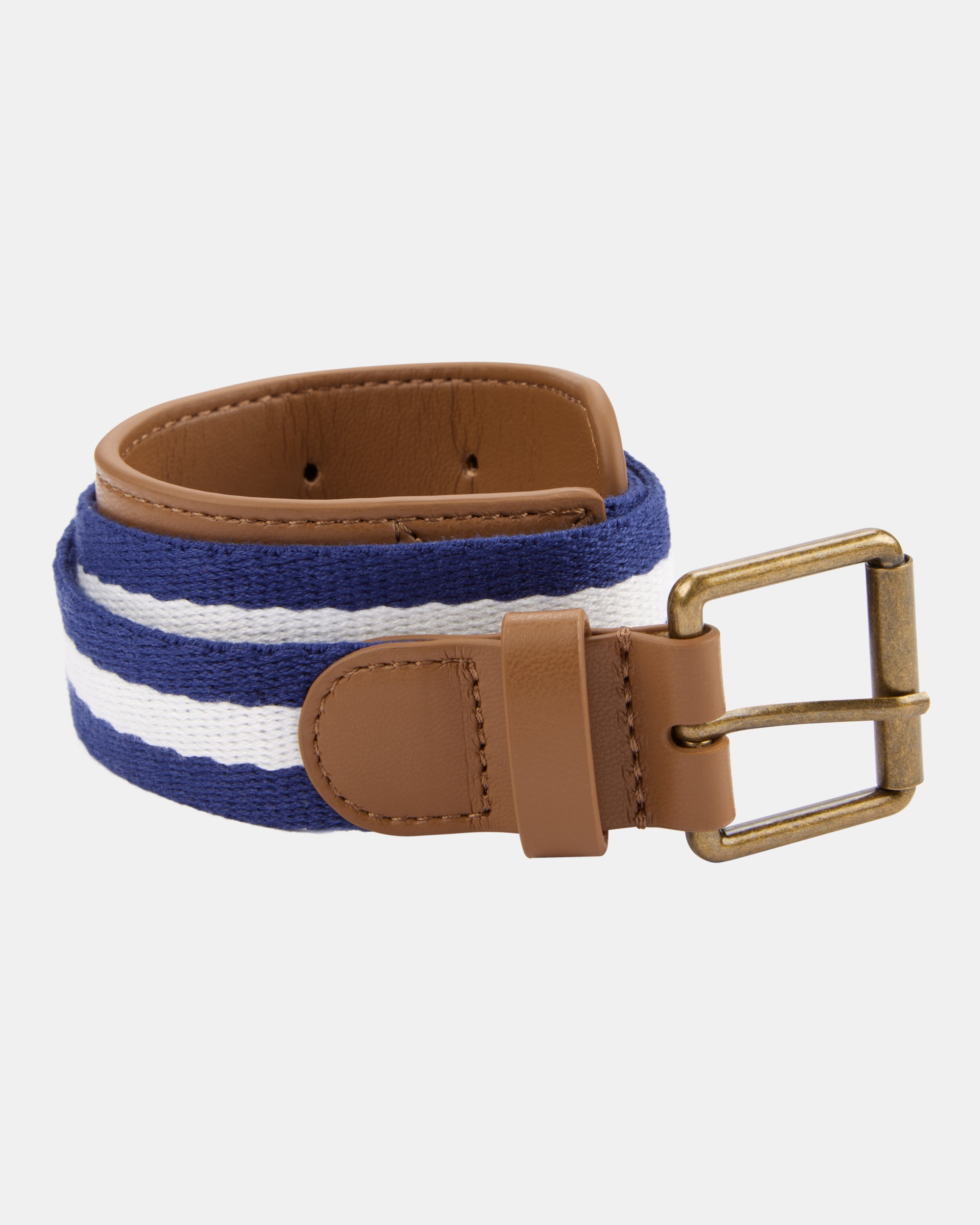 Rope Belt - White/Navy