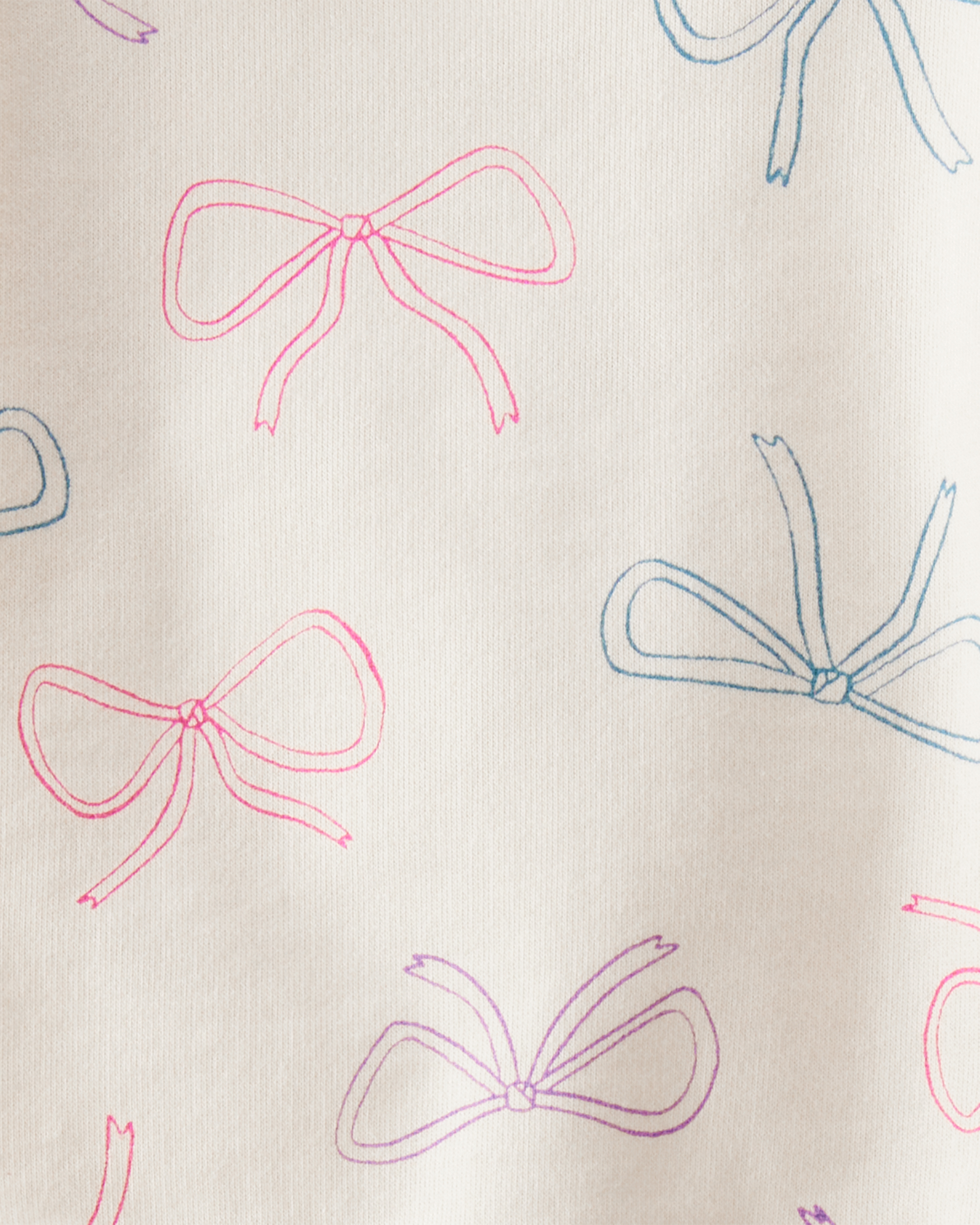 Baby 3-Piece Bow Print Little Cardigan Set