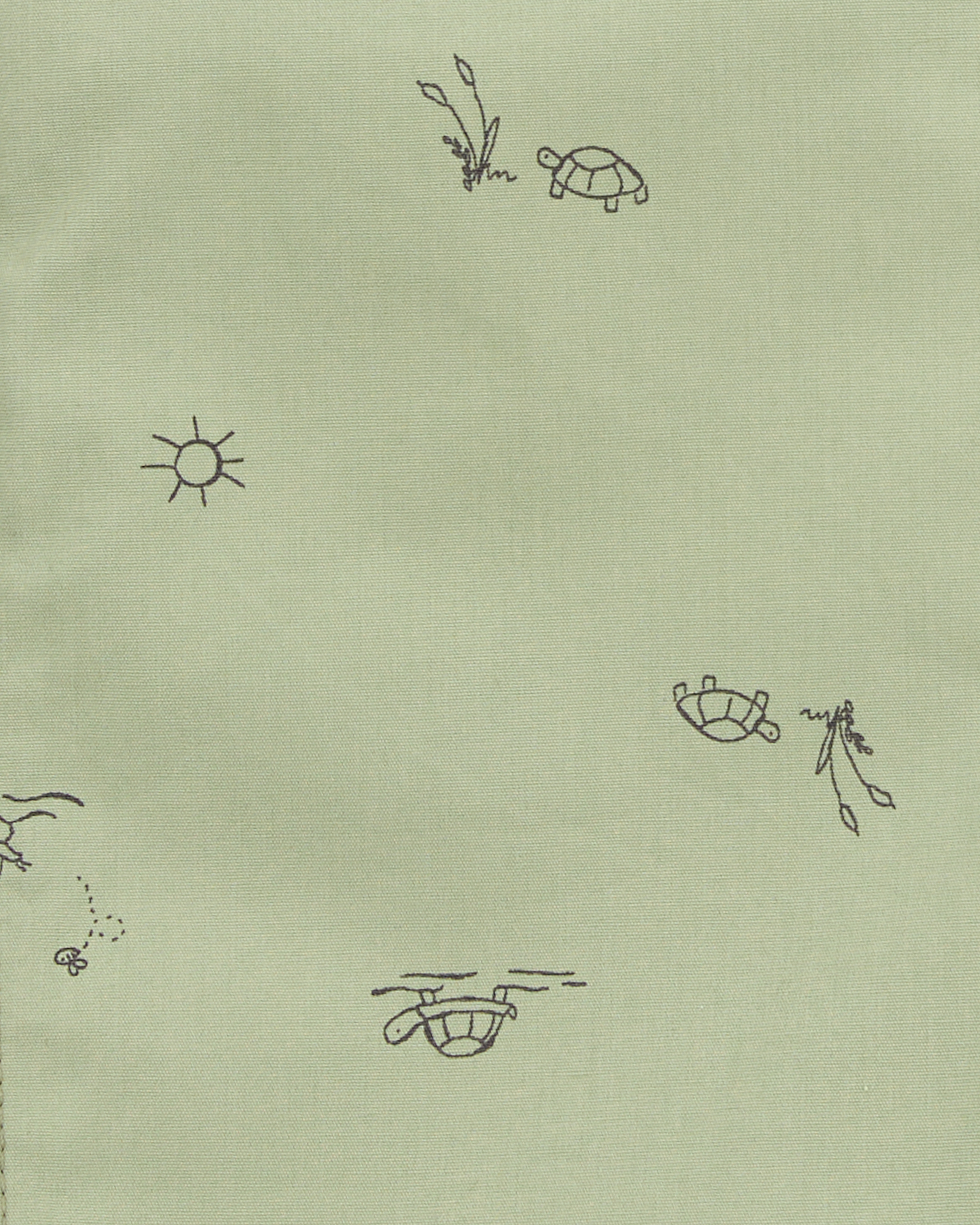 Baby Boy 2-Piece Tee & Shortall Set - Olive