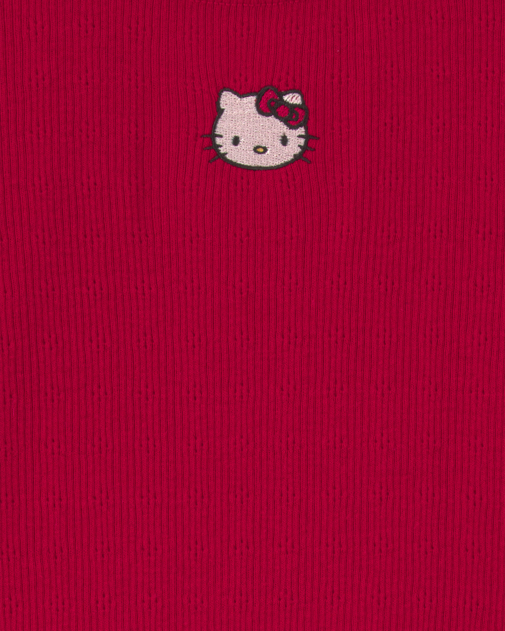 Toddler Girl Hello Kitty® Heart Long-Sleeve Top - Red