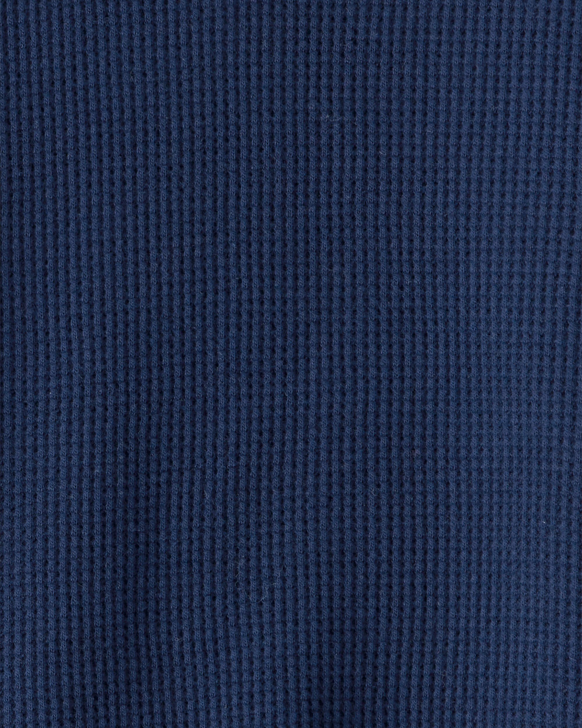 Baby Boy Thermal Long-Sleeve T-Shirt - Green/Navy