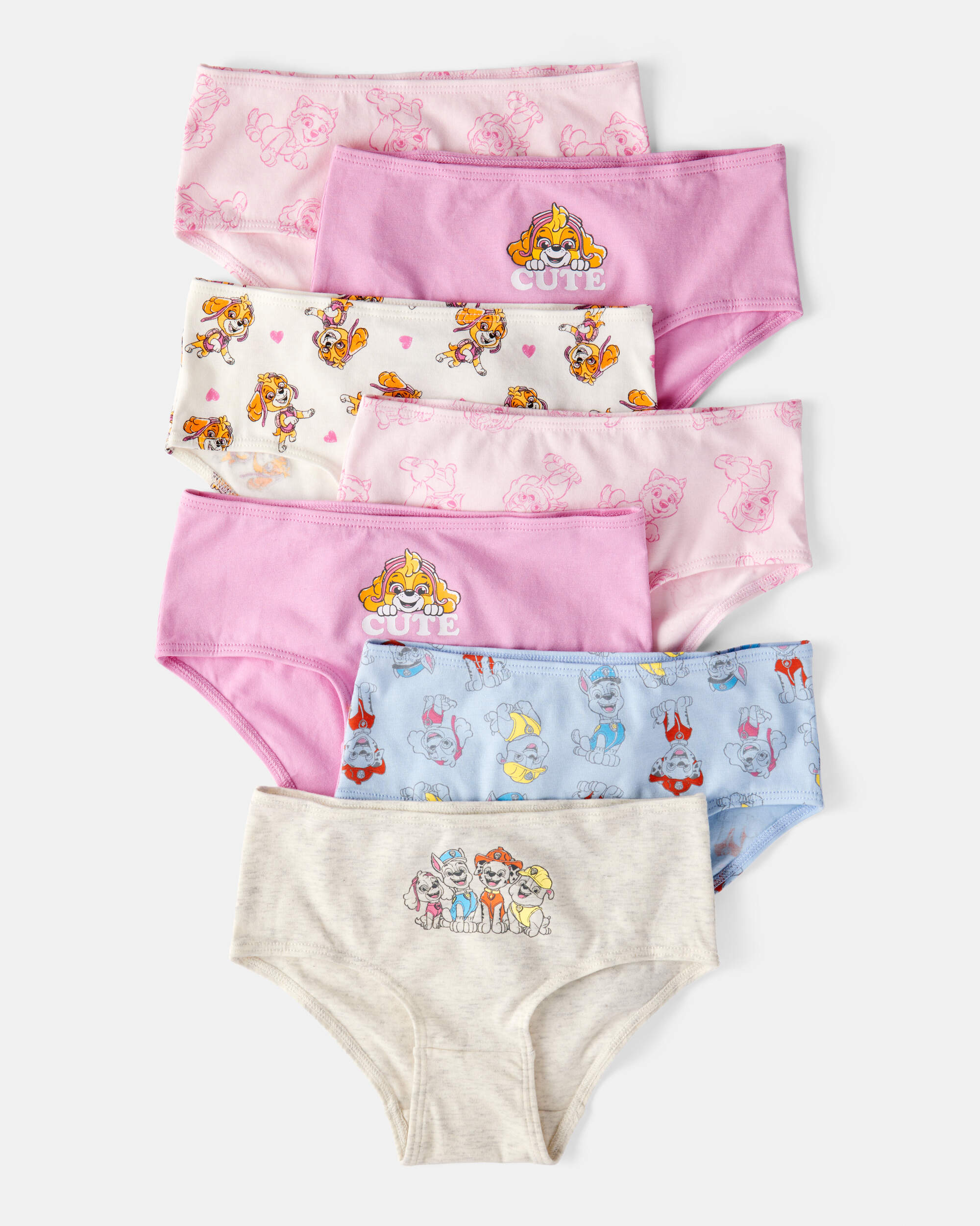 Toddler Girl 7-Pack PAW Patrol® Brief Underwear