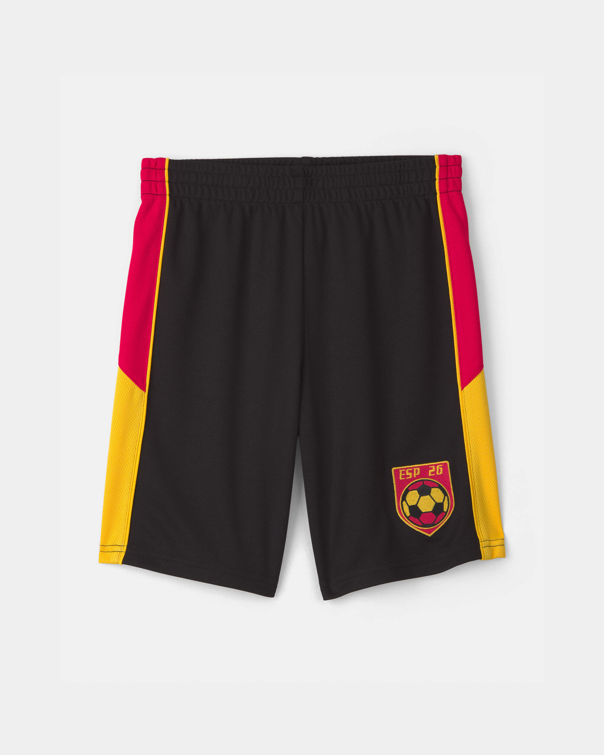 Kids 2-Piece Umbro Spain Soccer Jersey & Short Set - Red/Yellow/Black