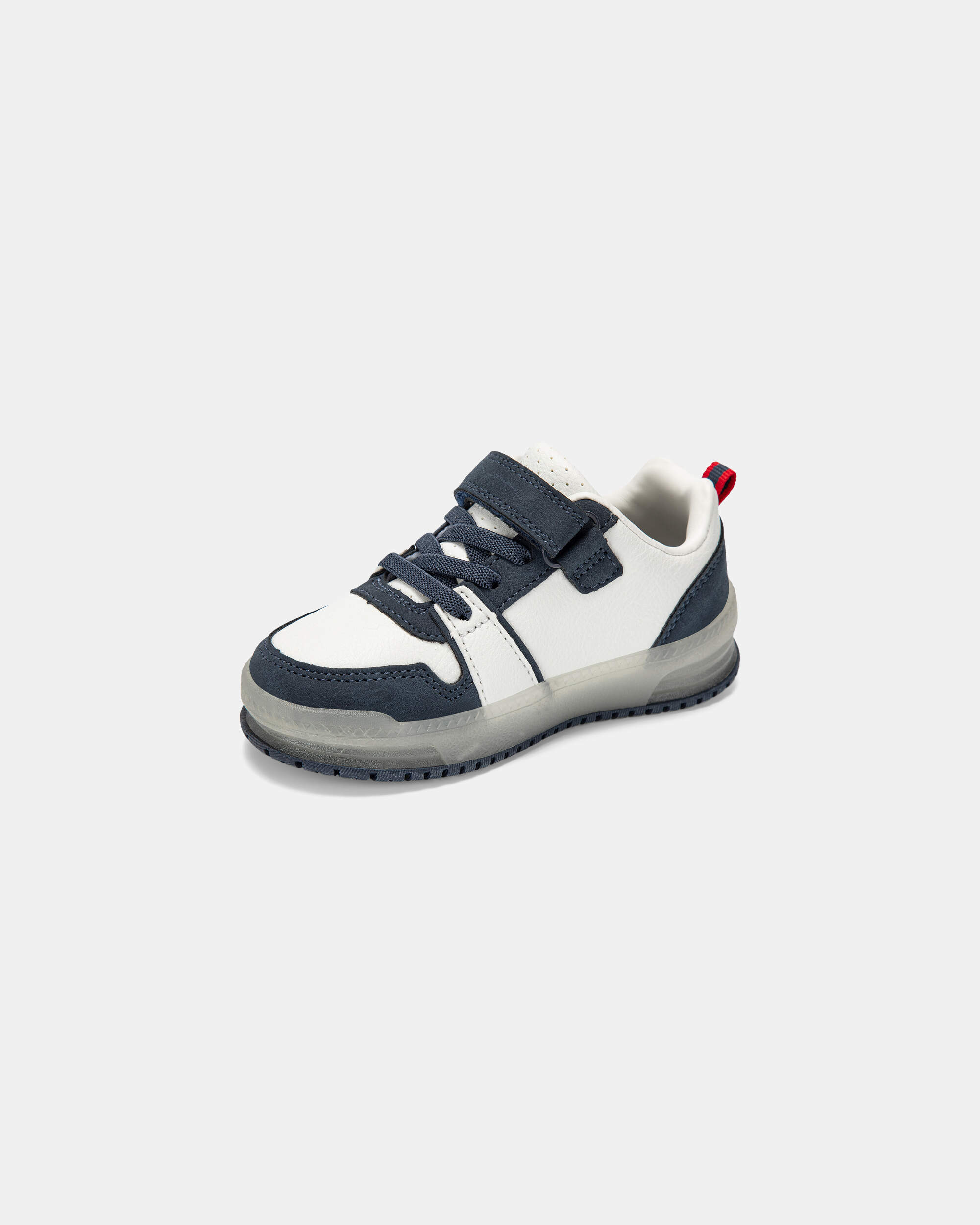 Toddler Boy Casual Light-up Dino Shoe - White/Blue