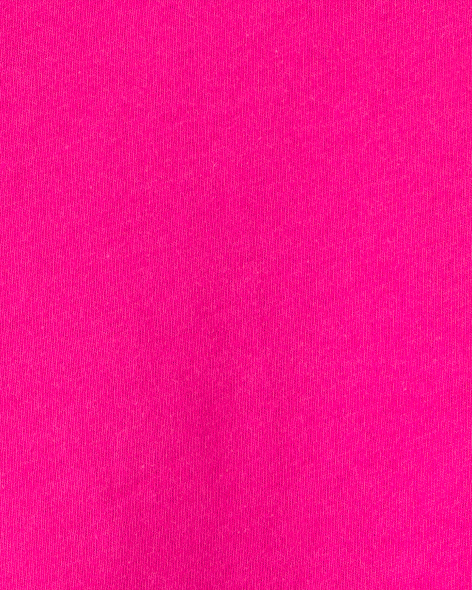 Baby Girl Peplum Tank Top - Pink