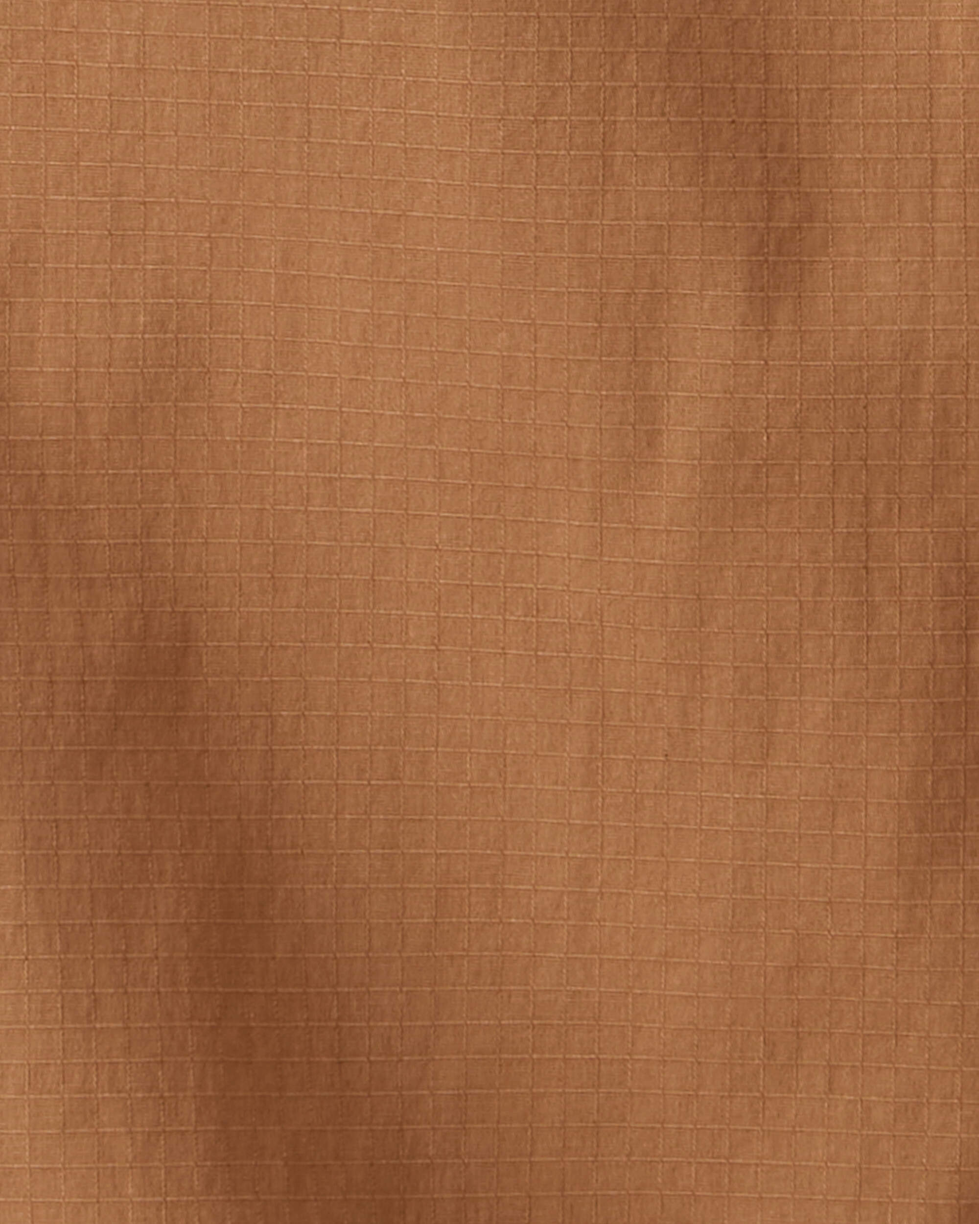 Boys Cotton Fashion Cargo Pants - Brown