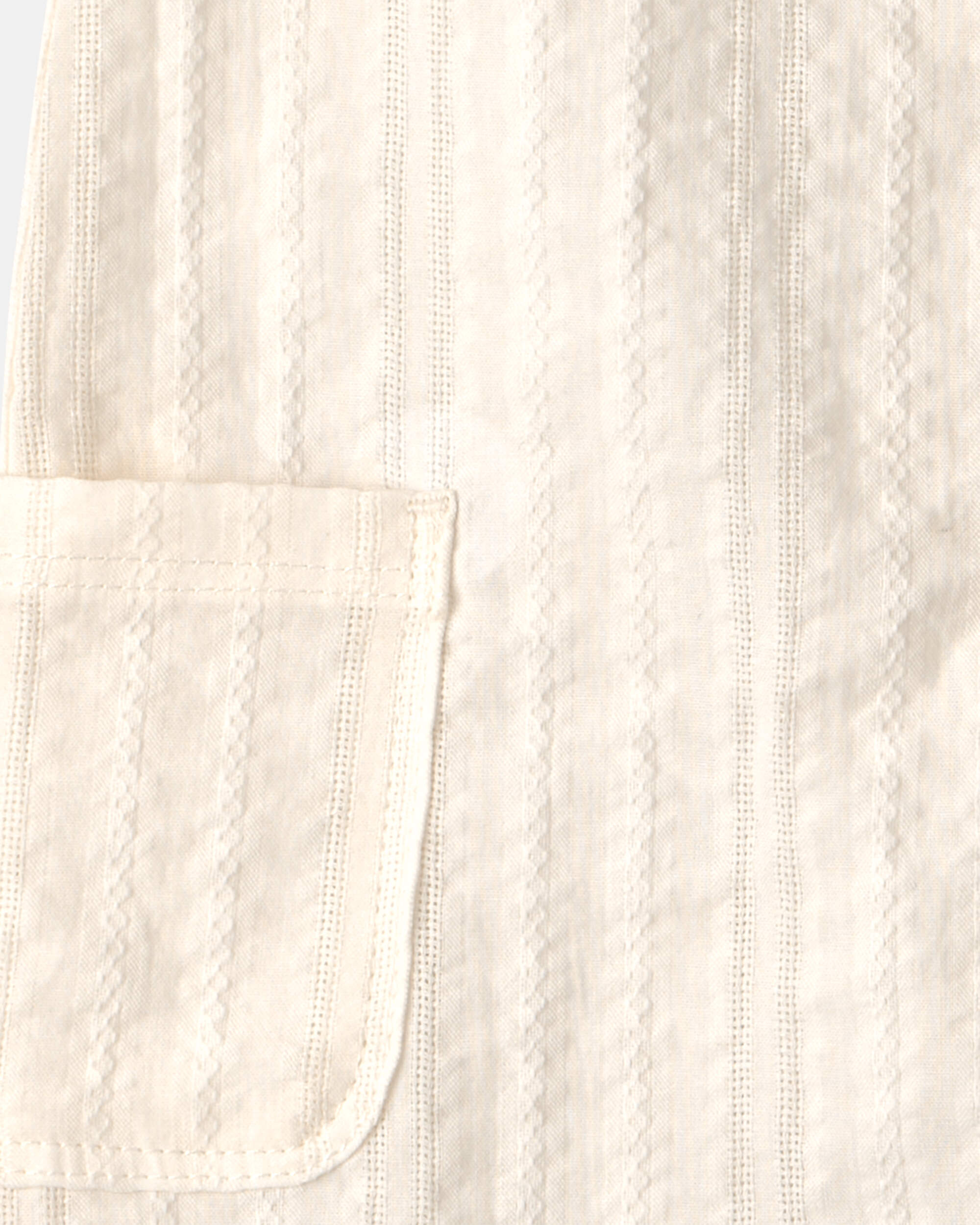 Baby Solid Romper - Ivory