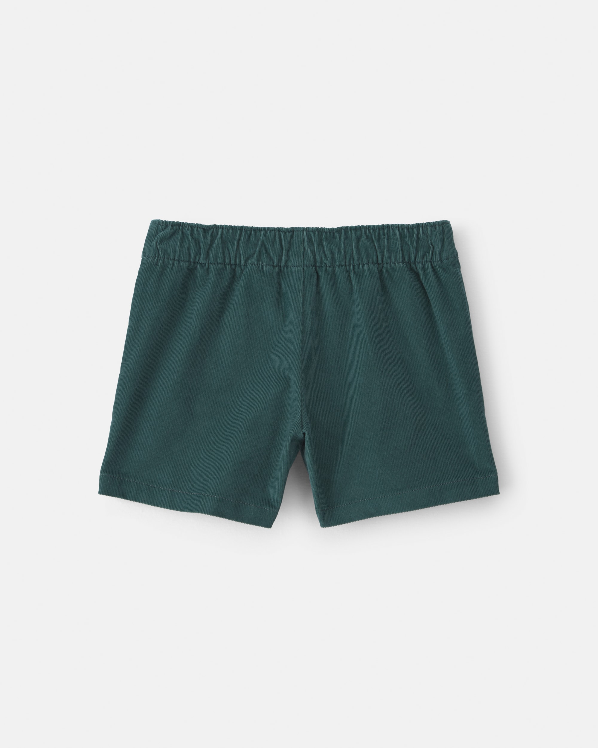Girls Corduroy Shorts - Green