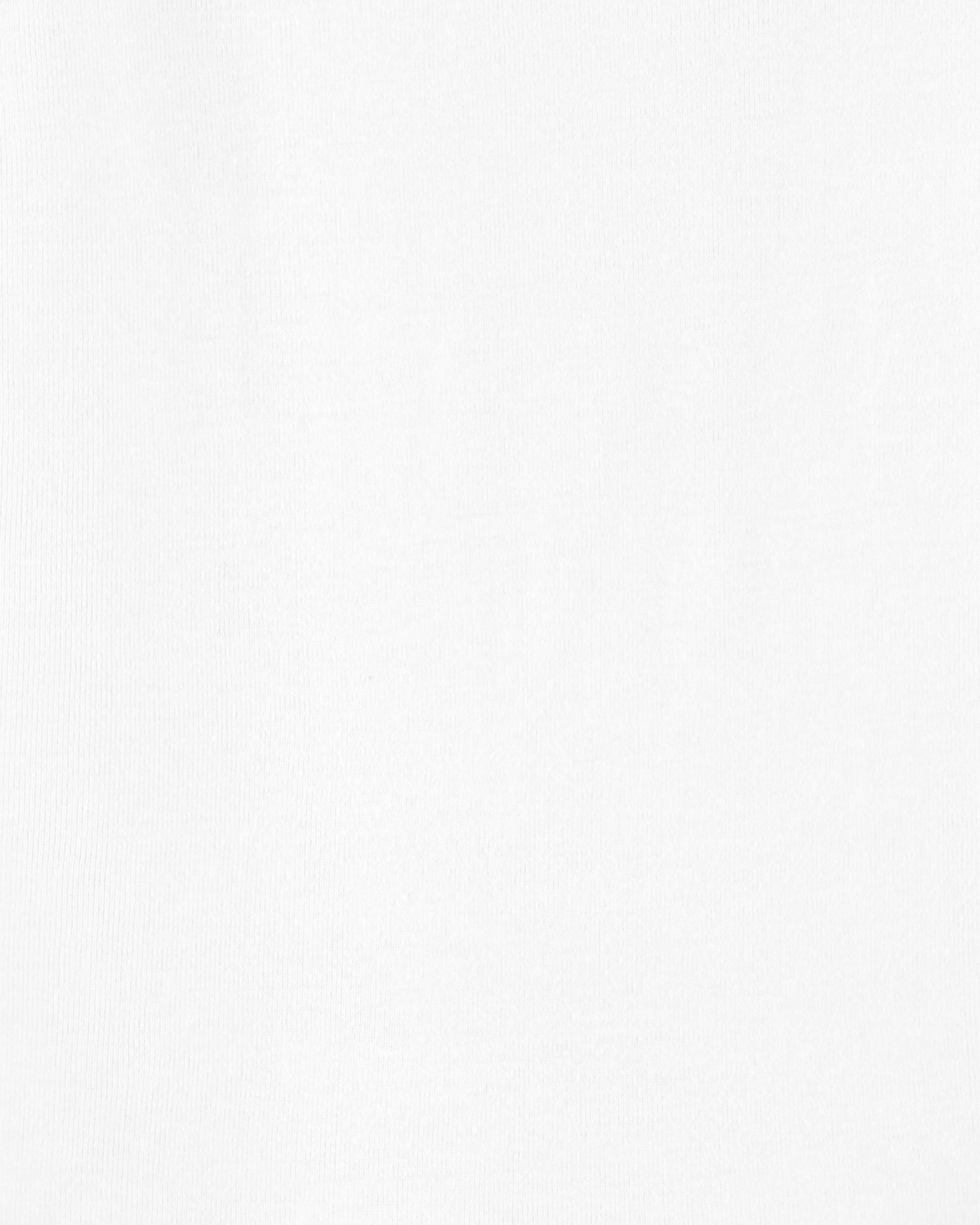 White 2Pack Cotton Undershirts