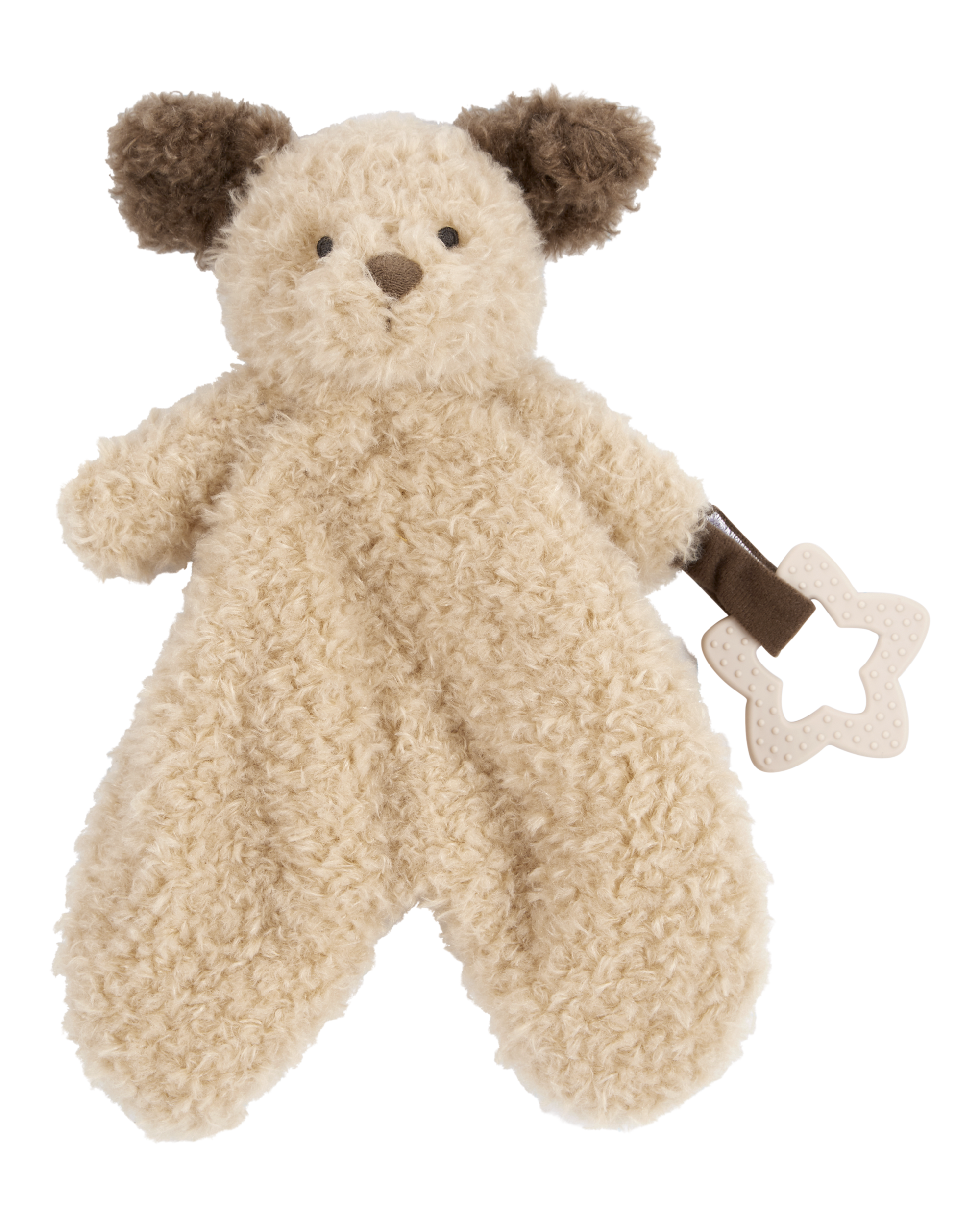 Baby Puppy Plush With Teether