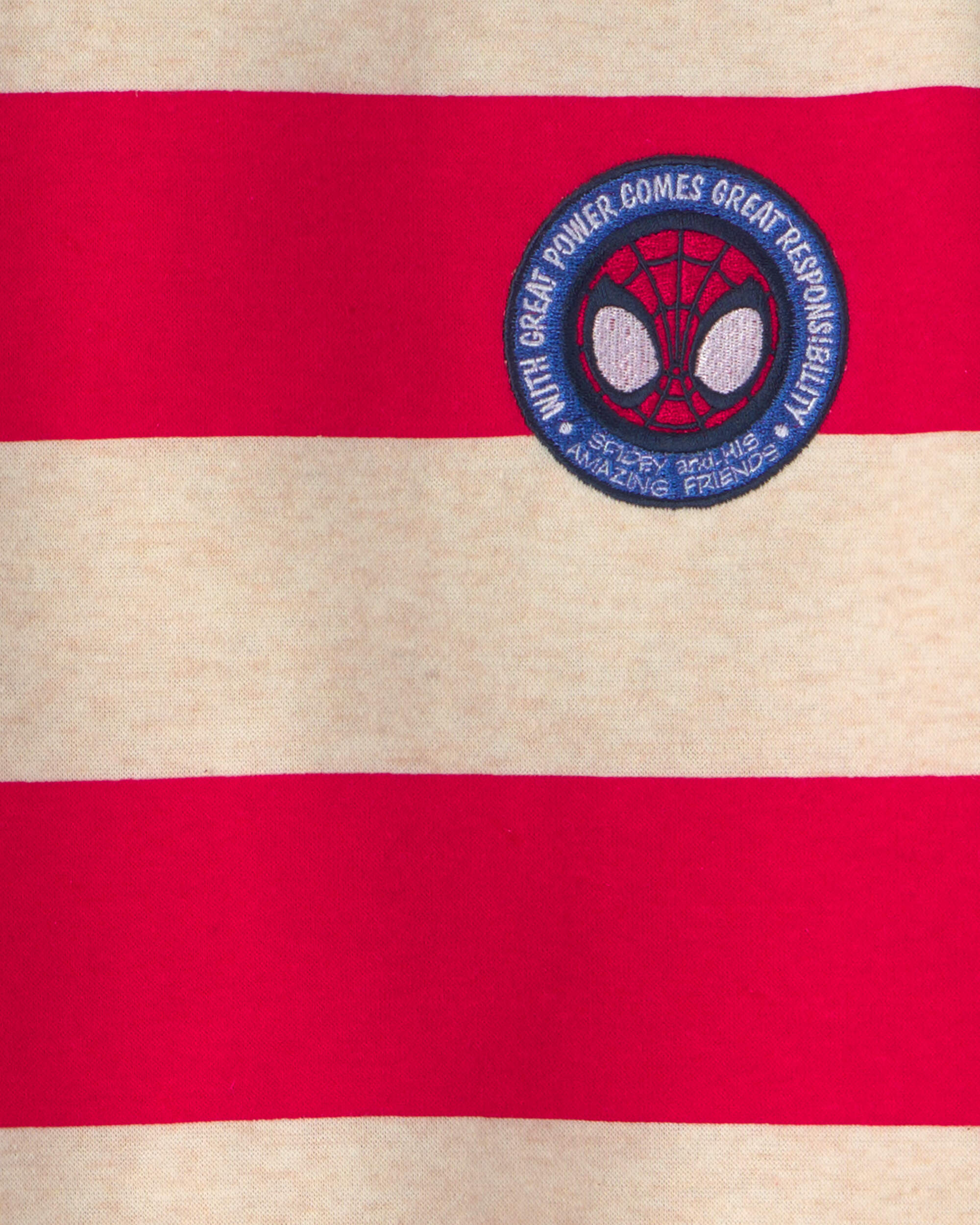 Toddler Boy 2-Piece ©Marvel Spidey Long-Sleeve Top & Pant Set - Red/Cream