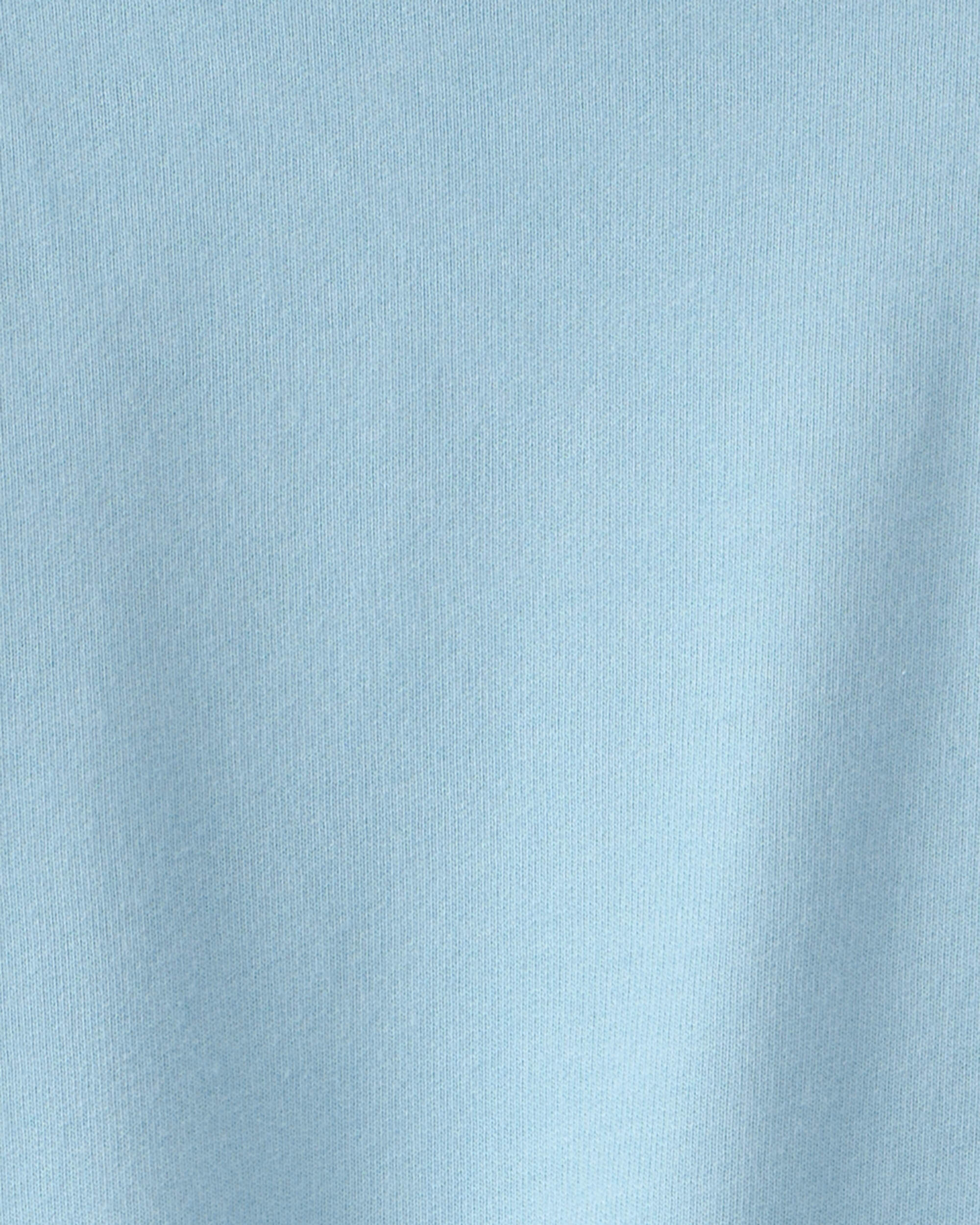 Girls French Terry Hoodie - Blue