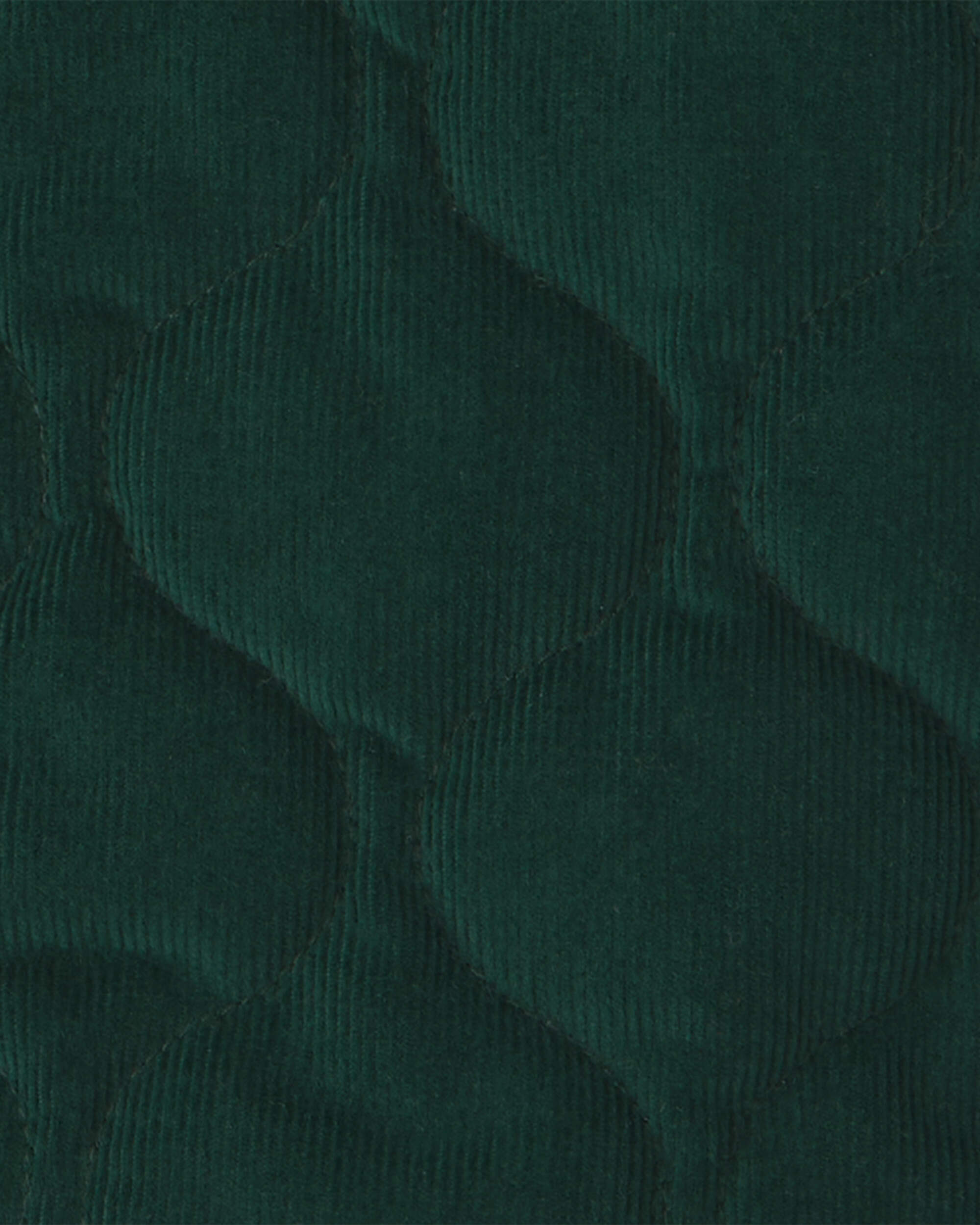 Baby Boy Quilted Corduroy Jacket - Green