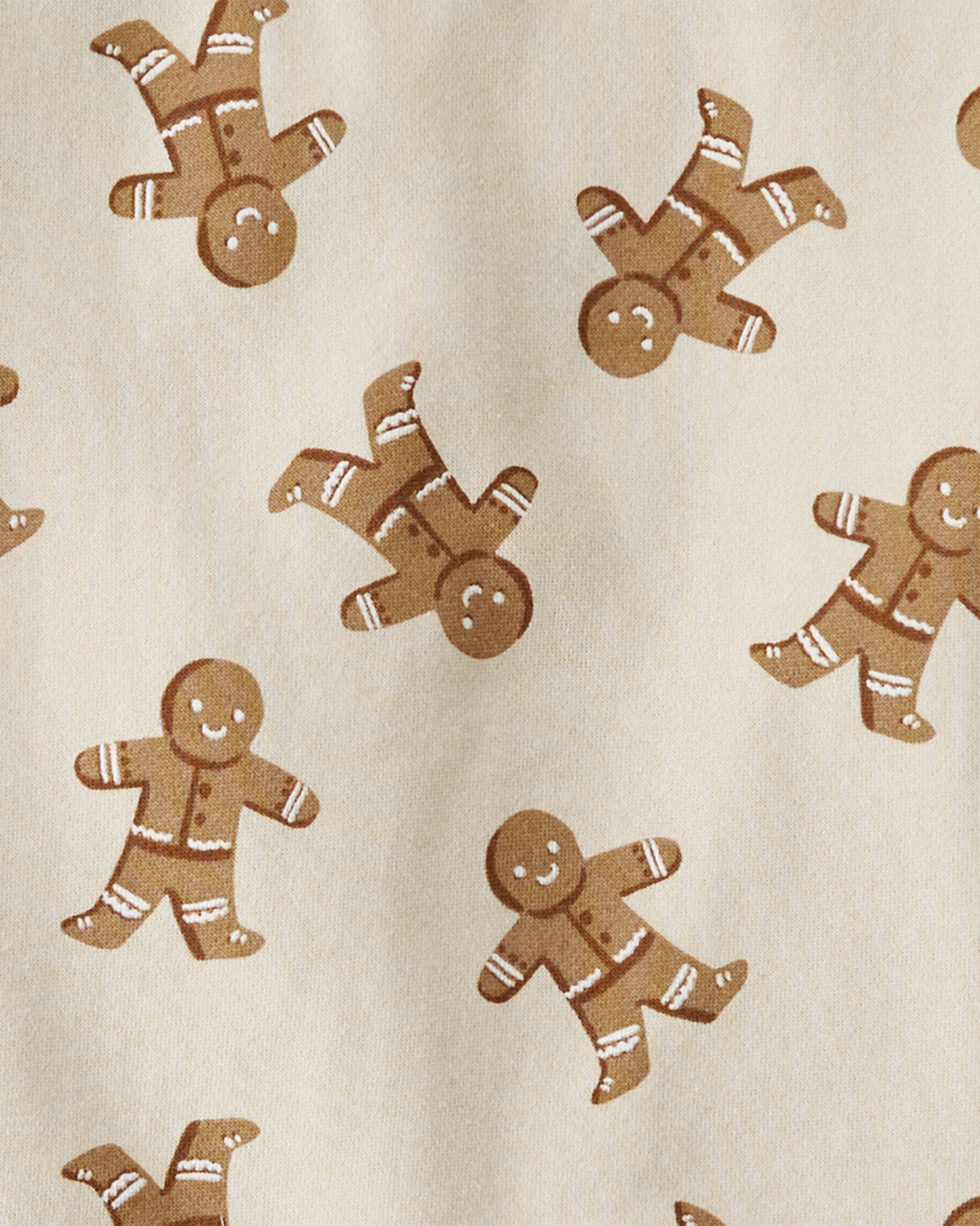 Toddler 2-Piece Gingerbread Man Set Made with Organic Cotton