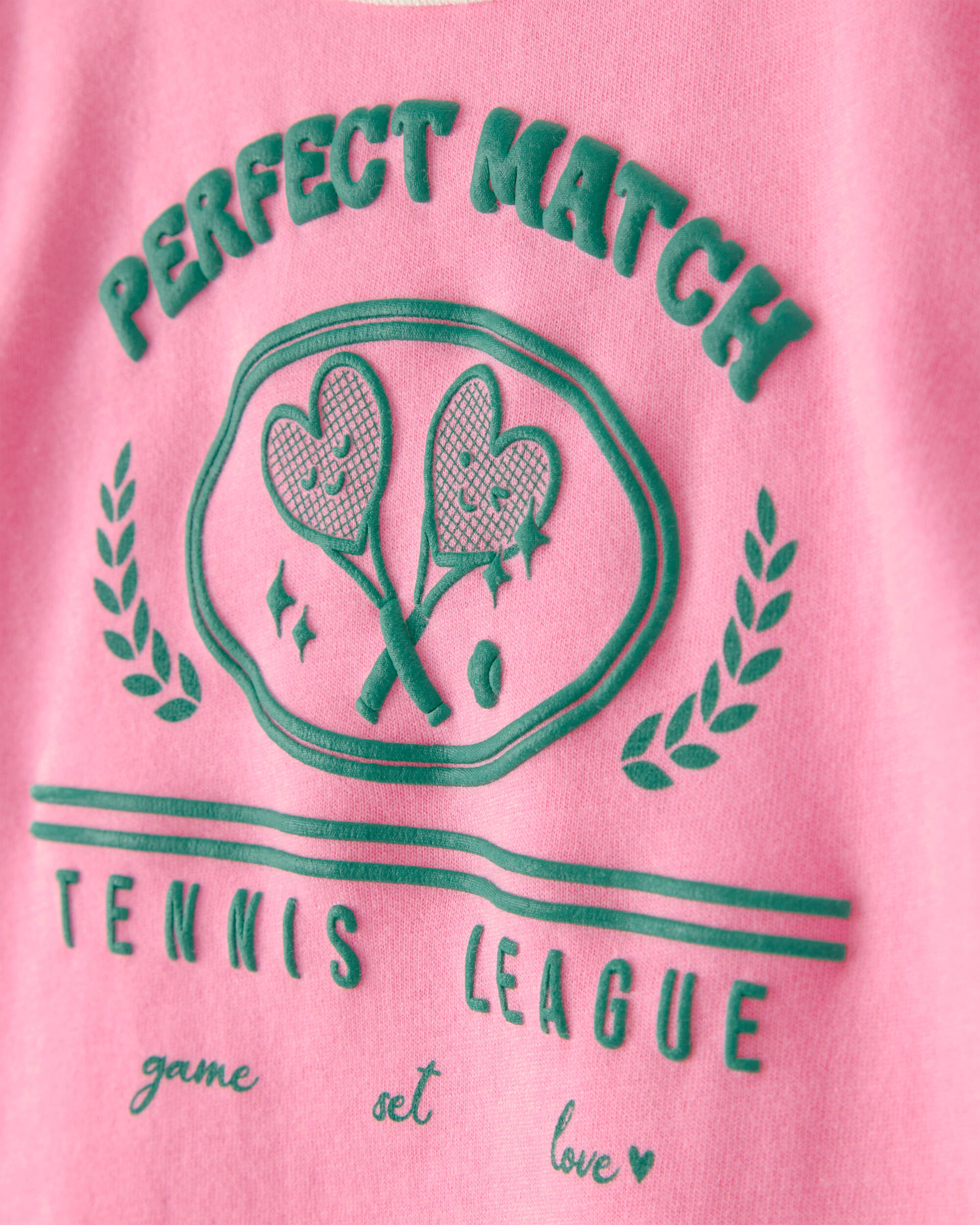 Baby Girl 'Perfect Match' Top - Pink