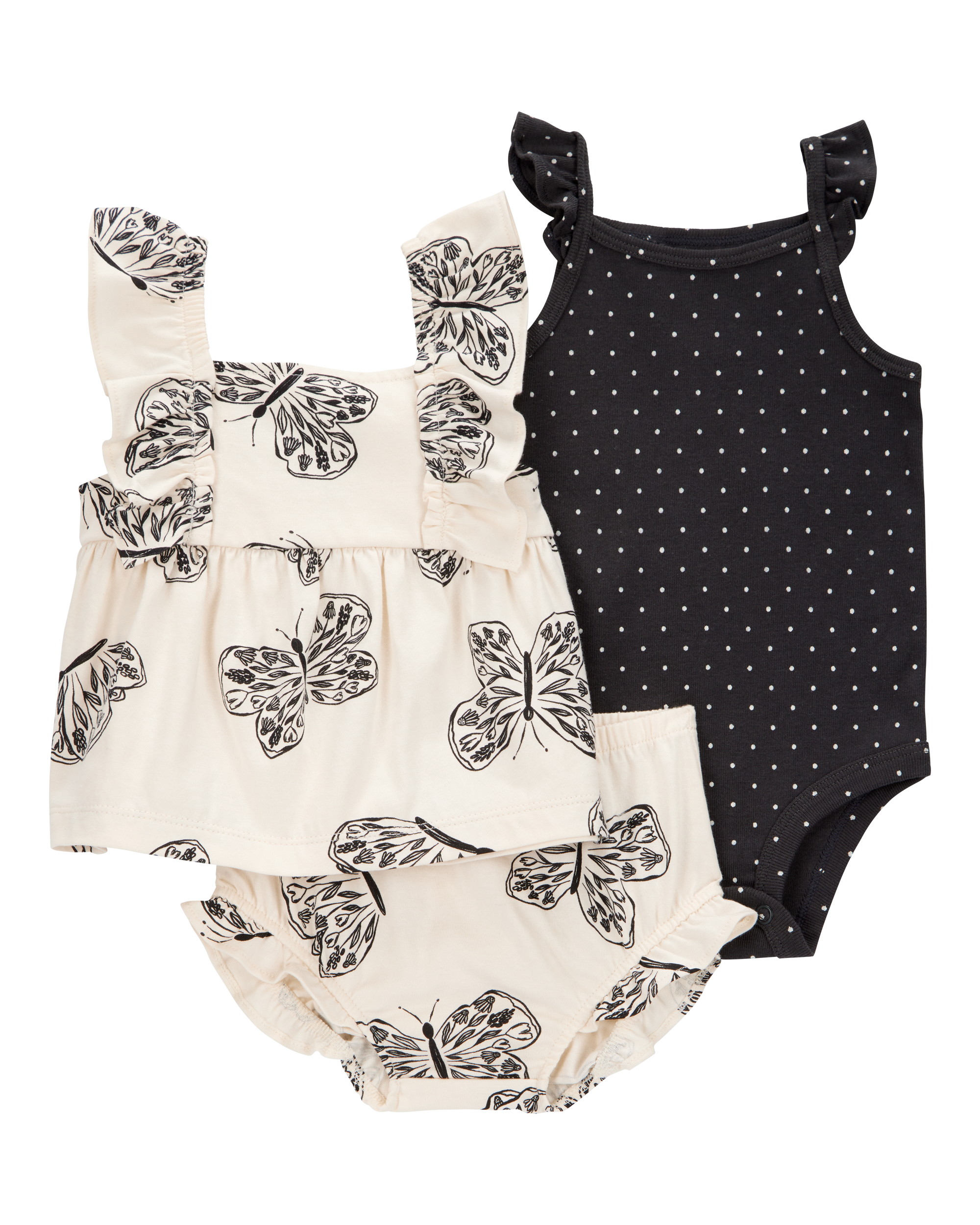Baby 3-Piece Little Diaper Cover Set