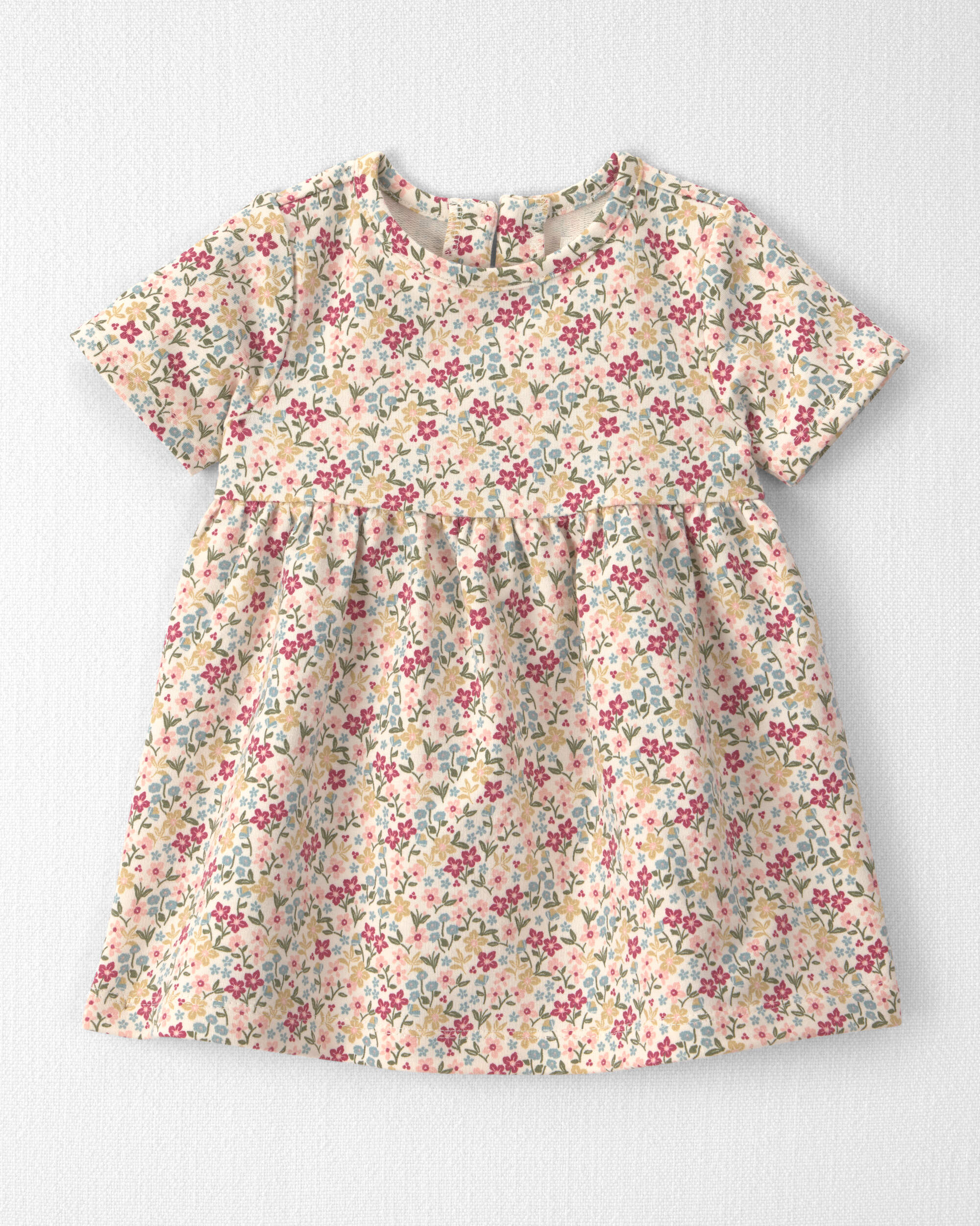 Baby Girl Organic Cotton French Terry Dress