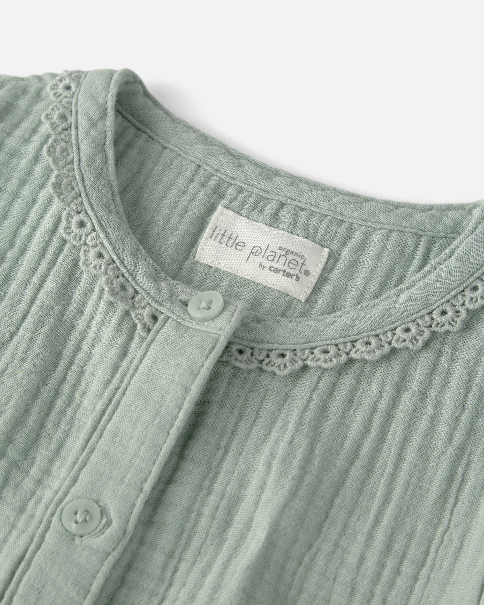 Toddler Girl Organic Cotton Gauze Dress