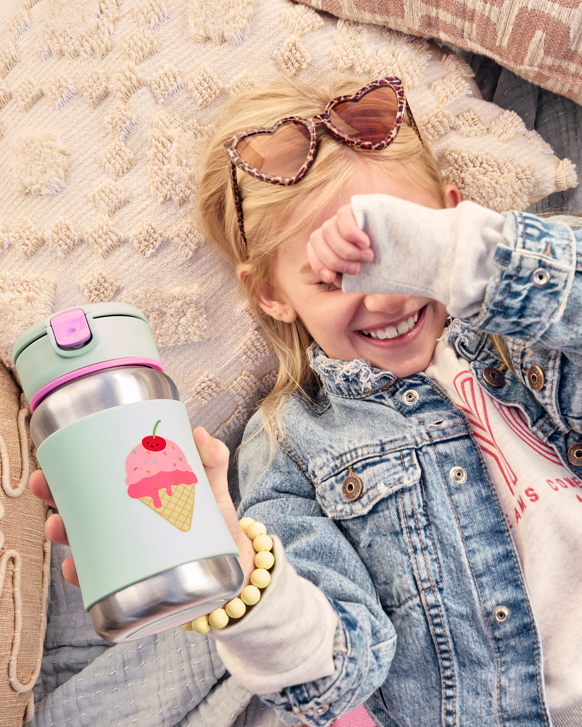 Spark Style Stainless Steel Straw Bottle