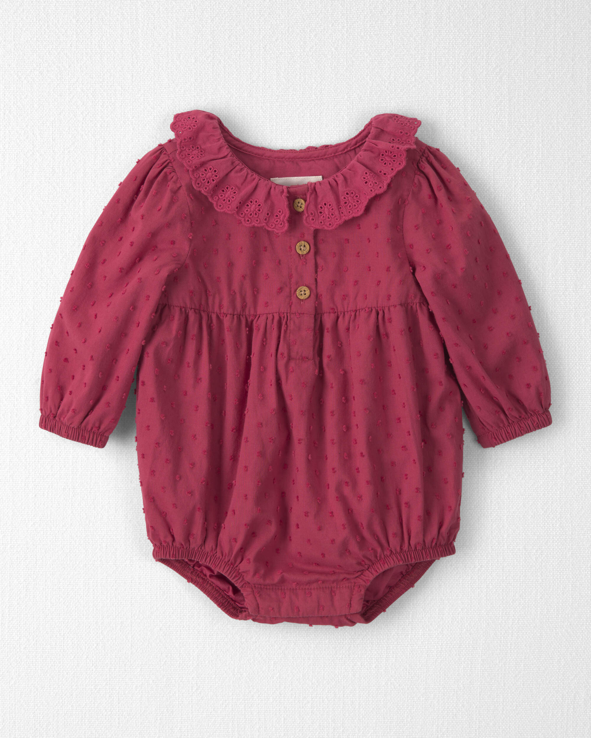 Baby Girl Organic Cotton Prairie Bubble