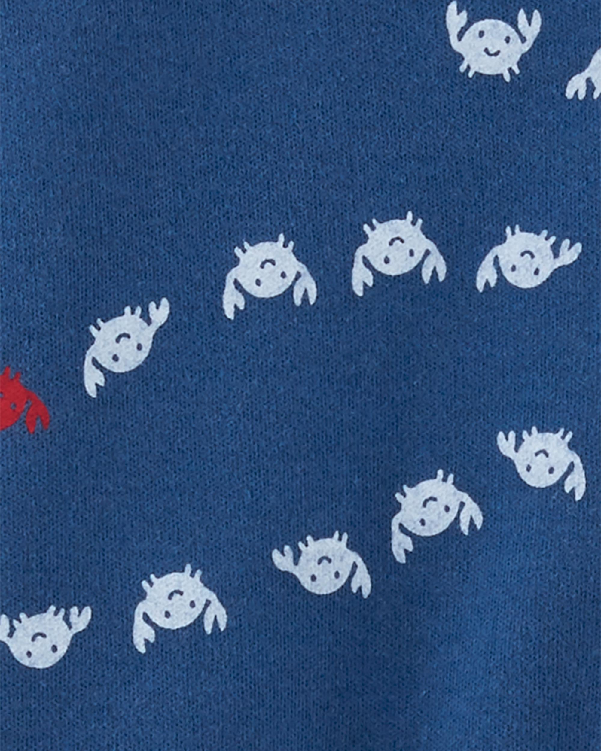 Carters crab best sale pajamas