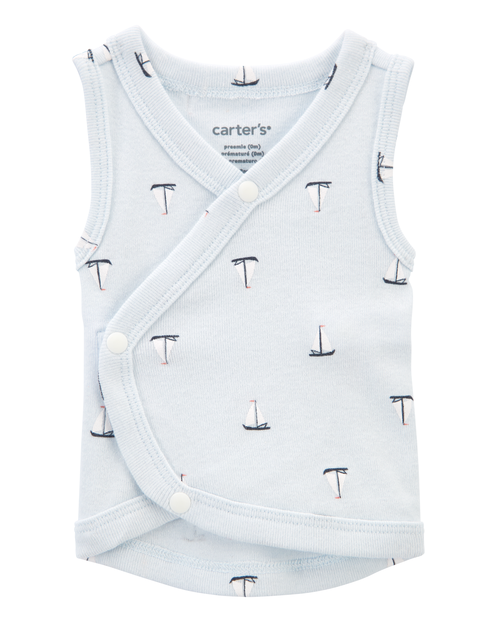 Baby Boy Preemie Sailboat Tank
