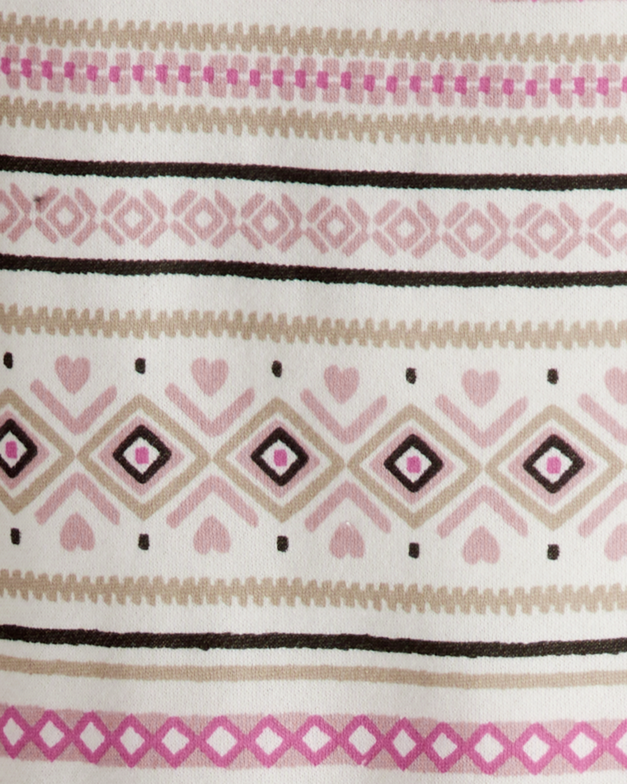 Girls Fairisle Pullover & Flared Pant Set