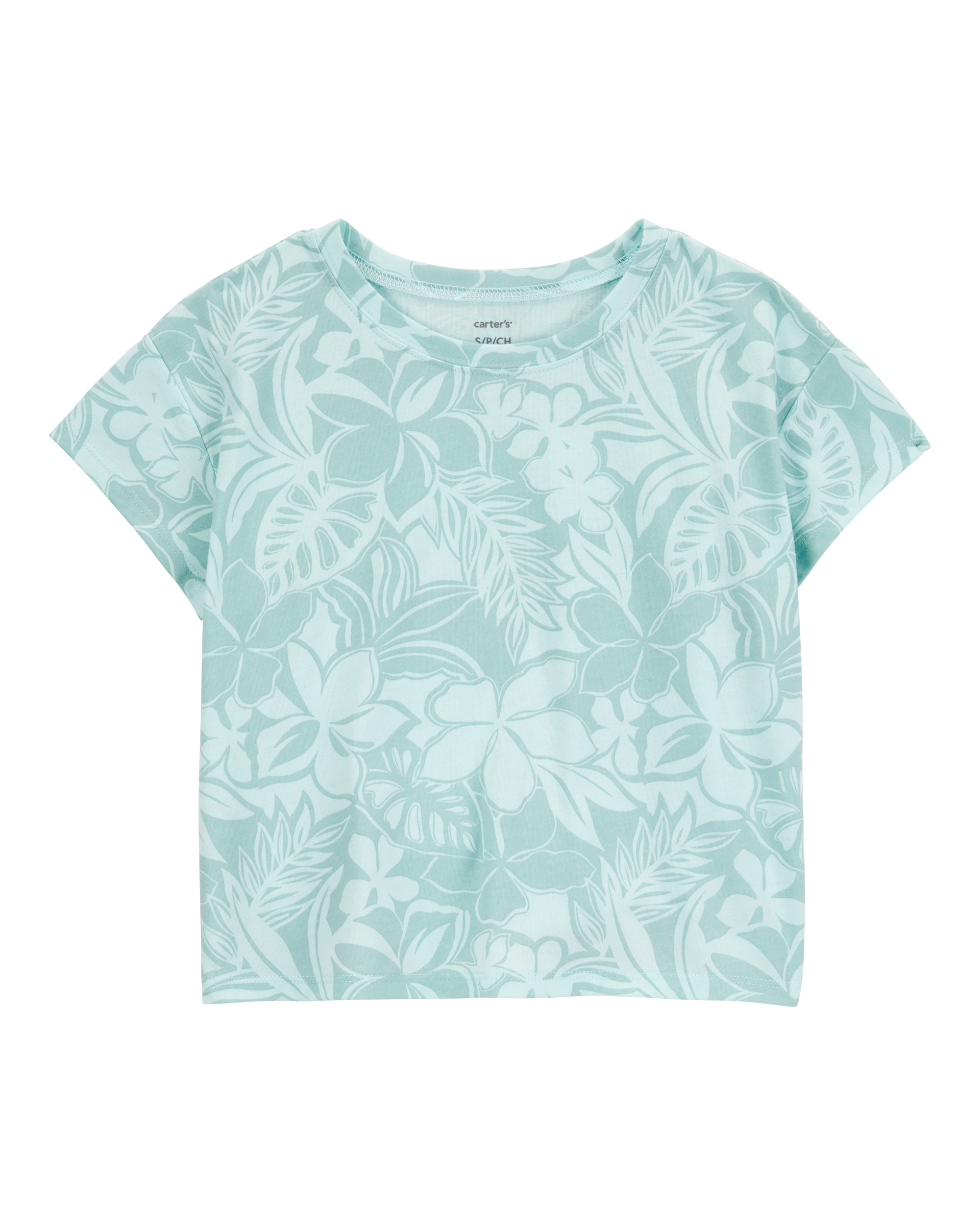 Kid Floral Short-Sleeve Tee
