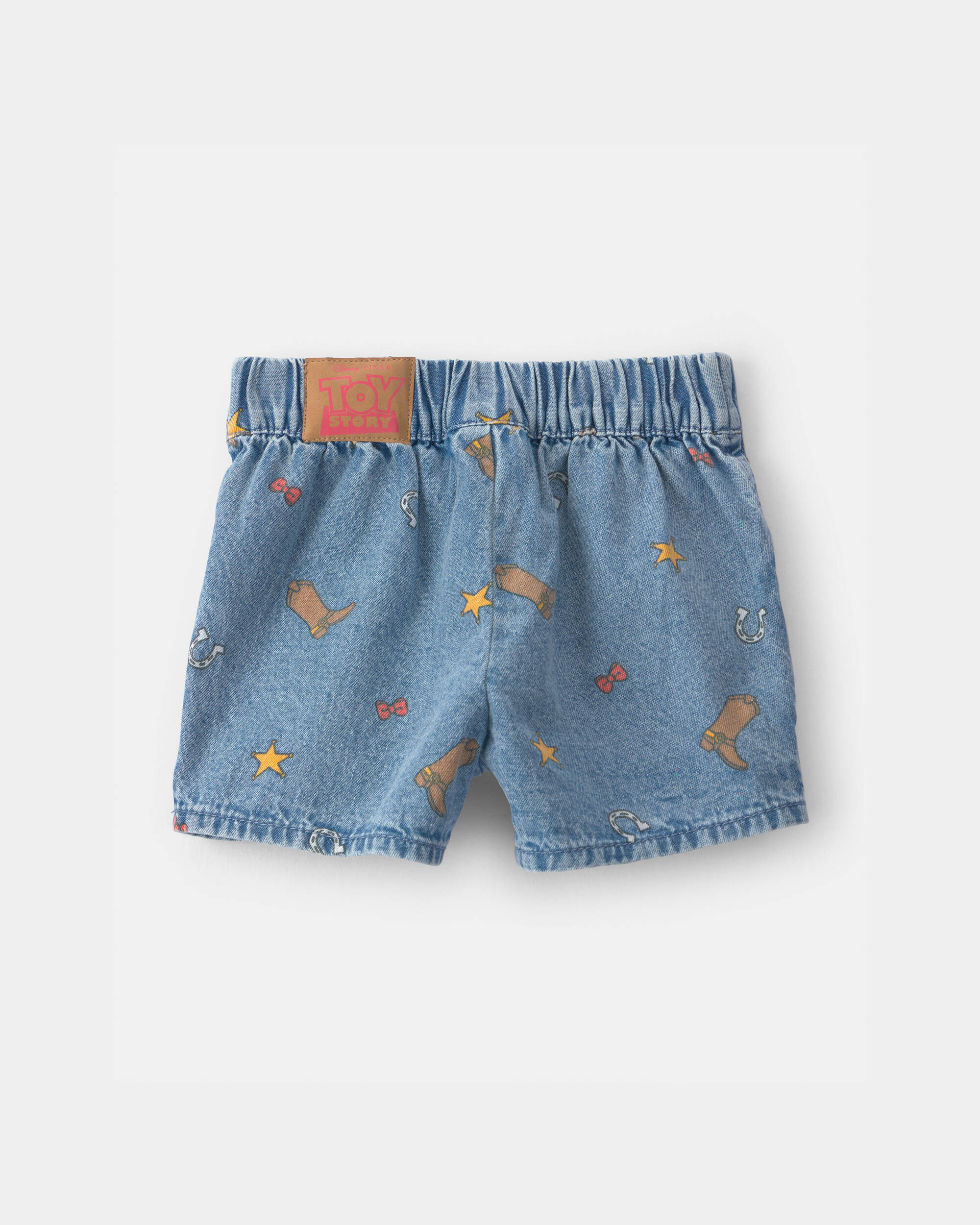 Baby Girl Pixar© Toy Story Chambray Skort - Medium Wash