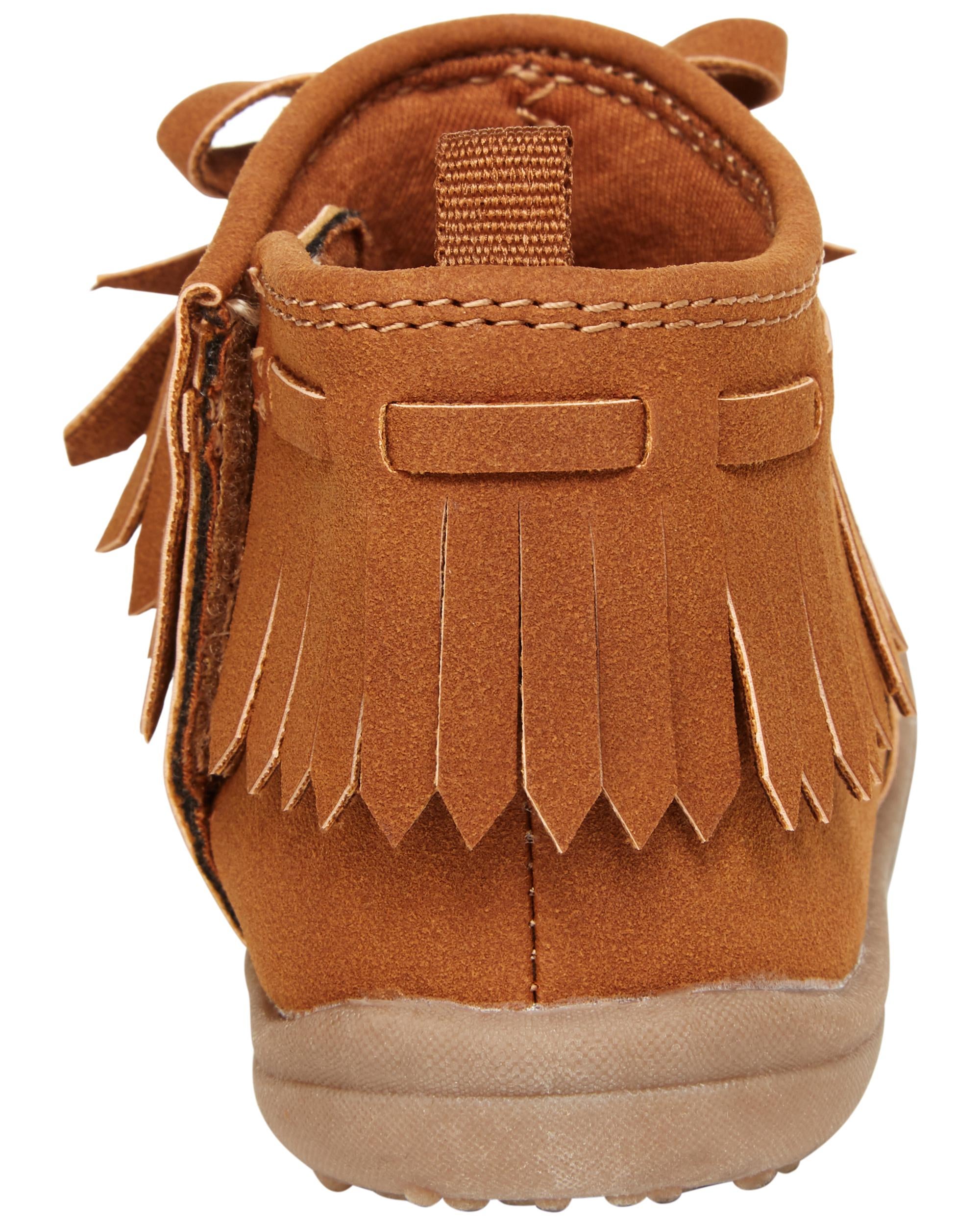 Carter's fringe boots on sale