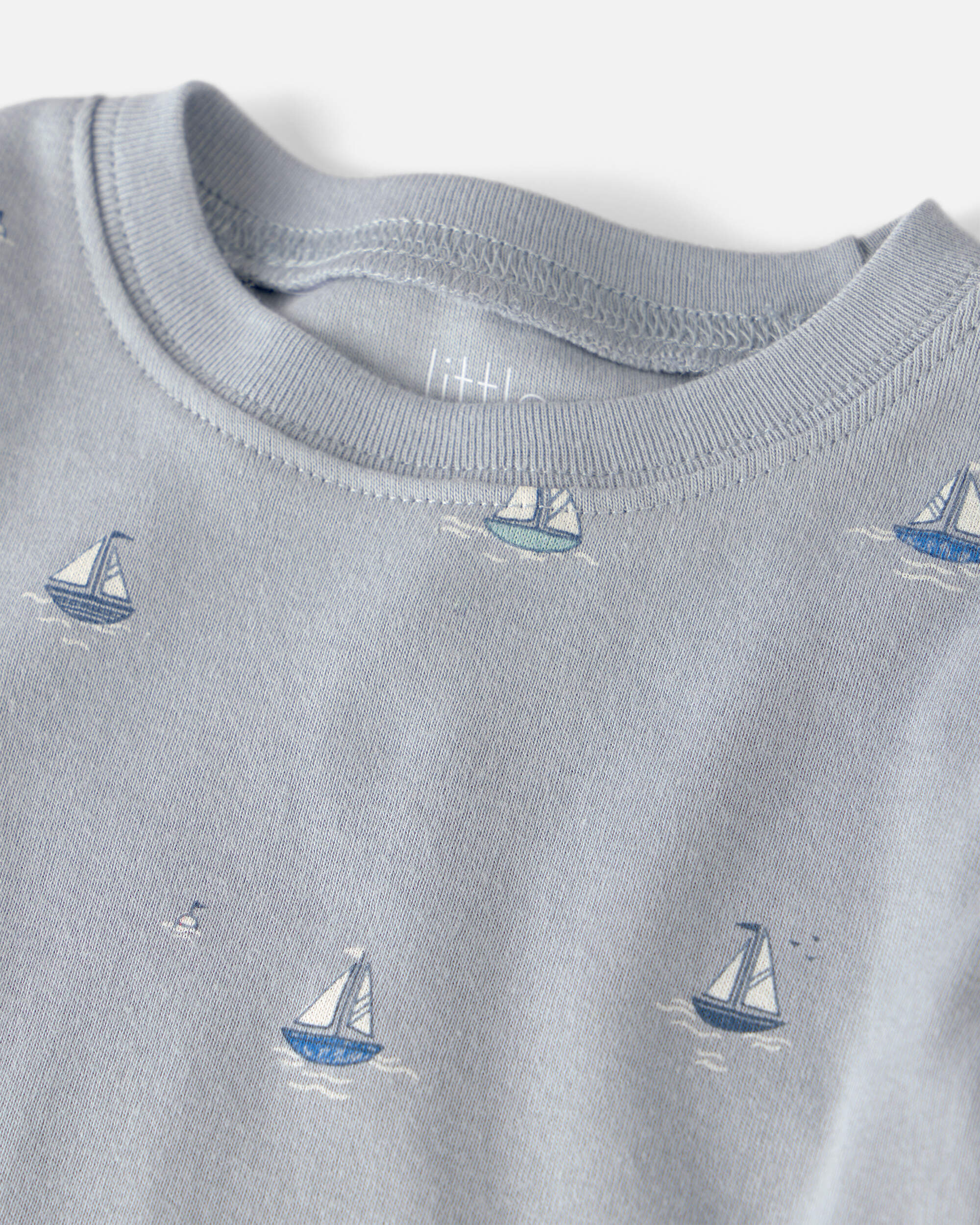 Toddler 2-Piece Organic Cotton Pyjama Sail Away Print